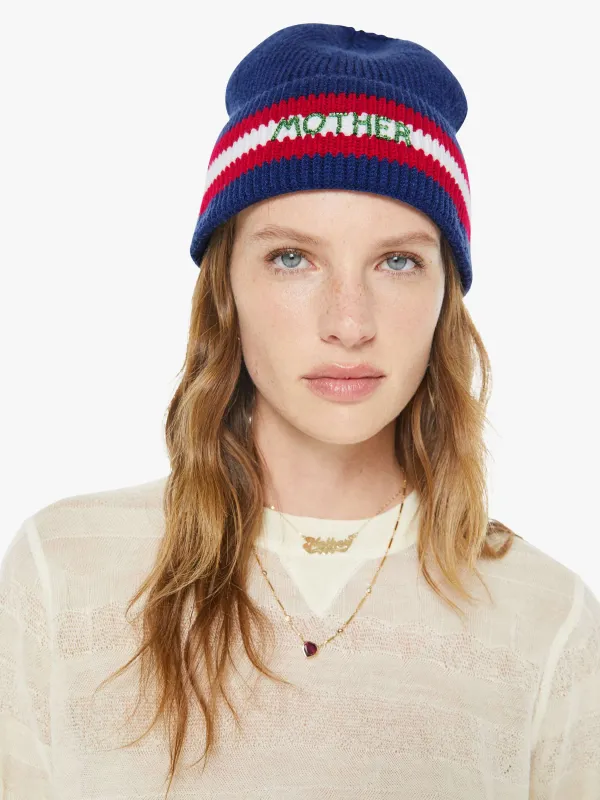 The Beanie - Navy sold by MOTHER