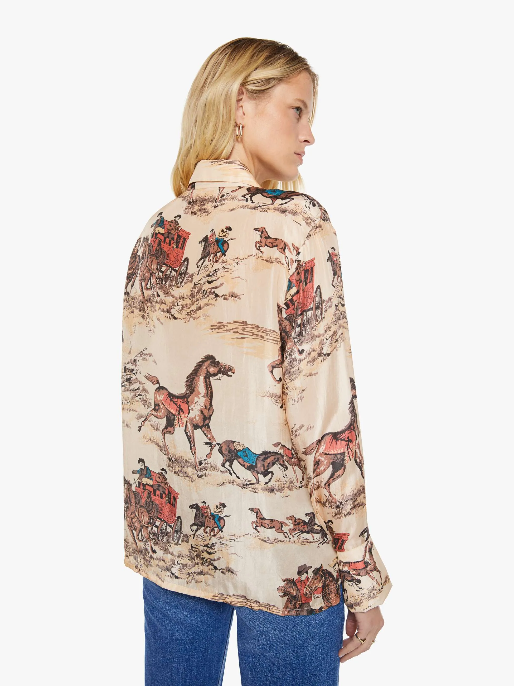 Alix Of Bohemia Dana Shirt - Canyon Cowboy sold by MOTHER product image thumbnail 4