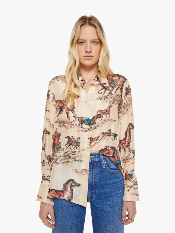 Alix Of Bohemia Dana Shirt - Canyon Cowboy sold by MOTHER