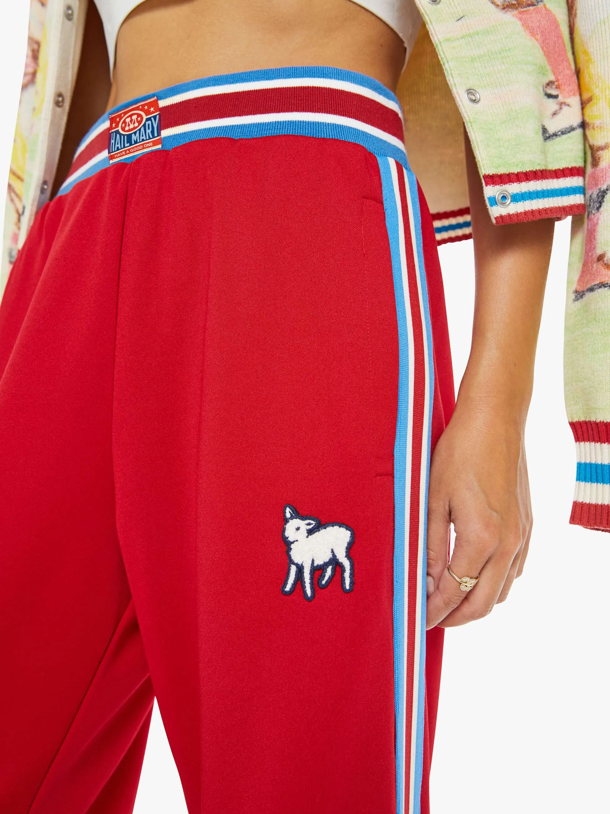 The Sport Rib Personal Best Sneak - Tango Red sold by MOTHER product image thumbnail 4