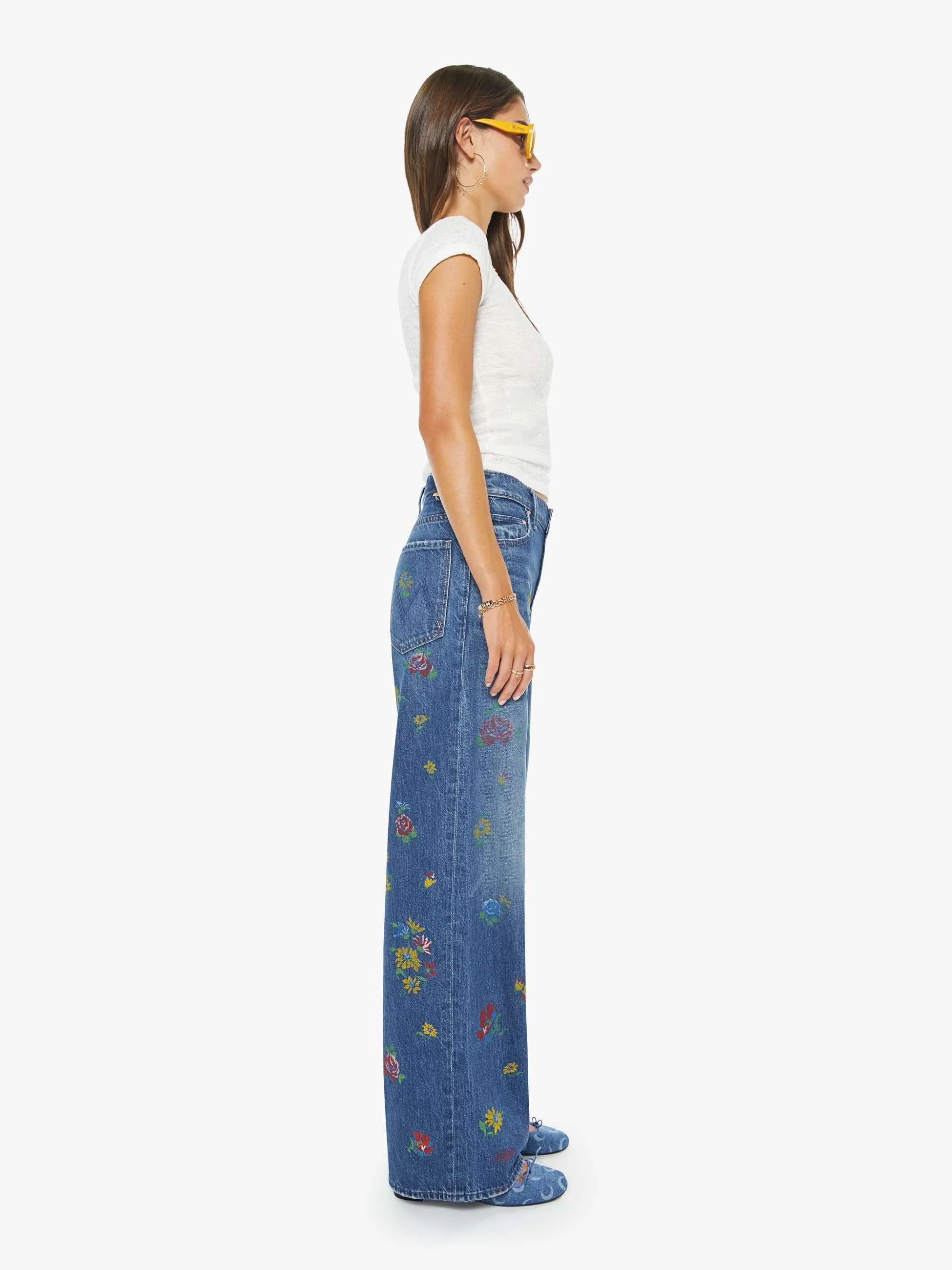 The Rerun Zip Sneak - Field Of Flowers sold by MOTHER product image thumbnail 3