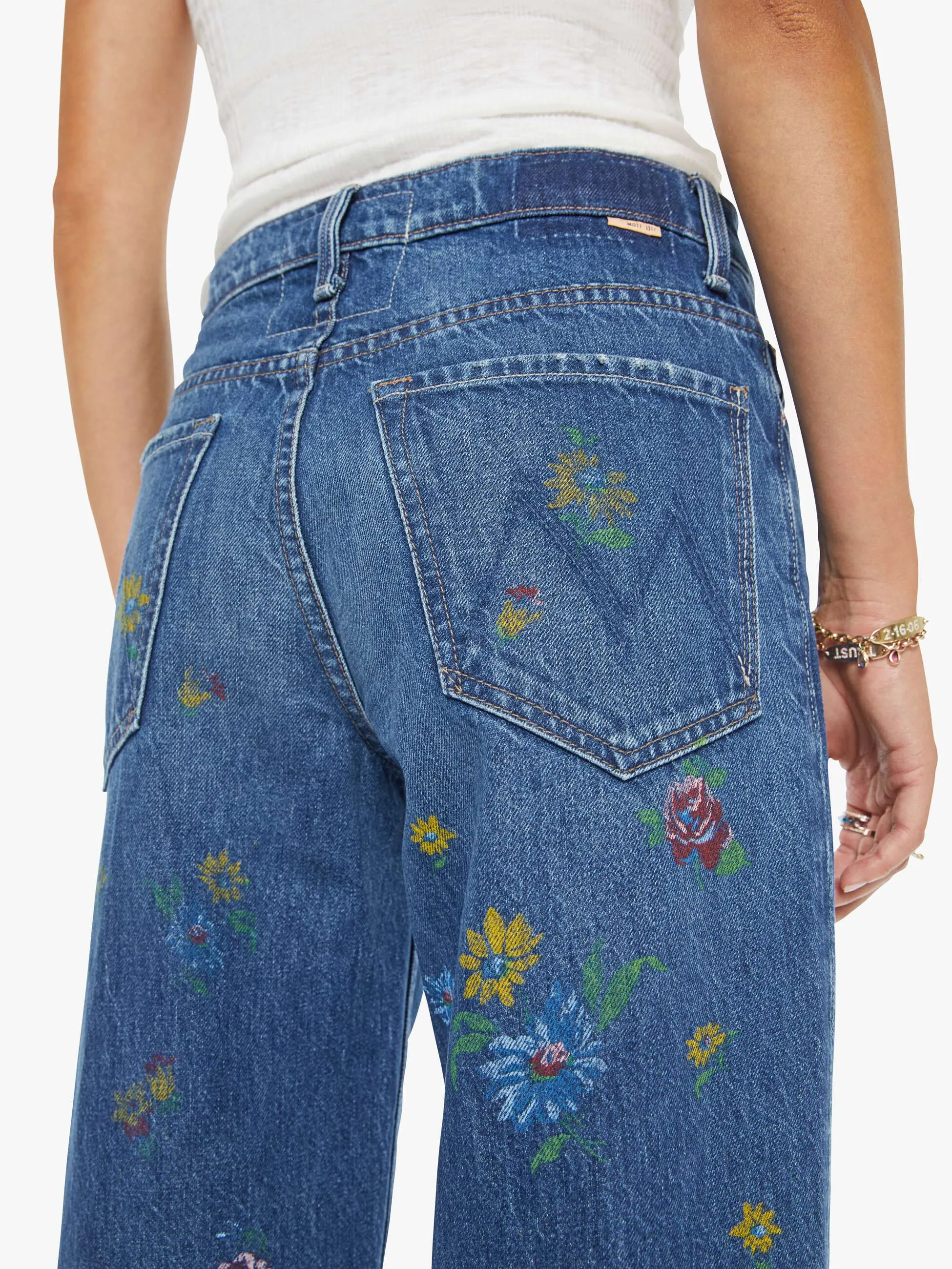 The Rerun Zip Sneak - Field Of Flowers sold by MOTHER product image thumbnail 5
