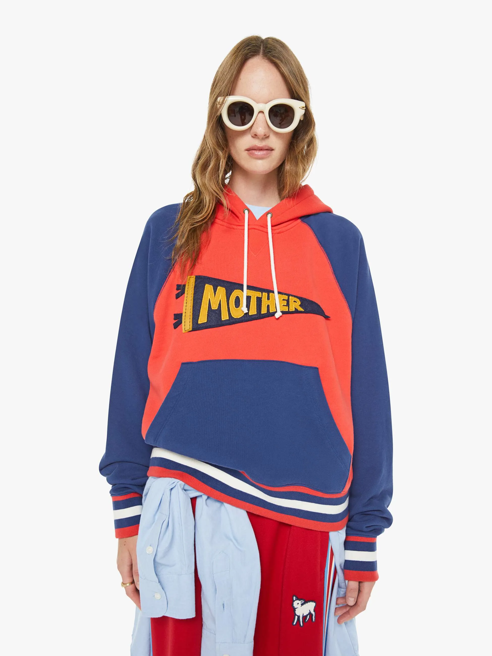 The Square Hoodie - MOTHER Pennant sold by MOTHER product image thumbnail 2