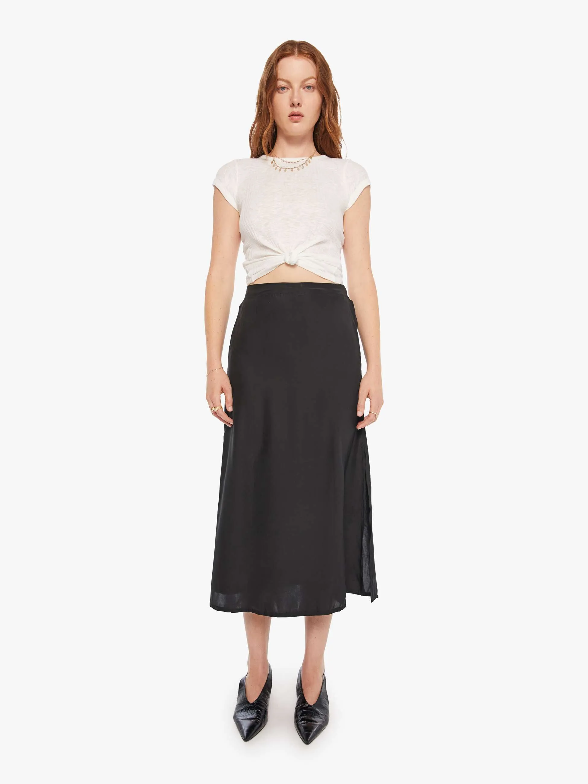 Natalie Martin Anita Skirt - Black sold by MOTHER