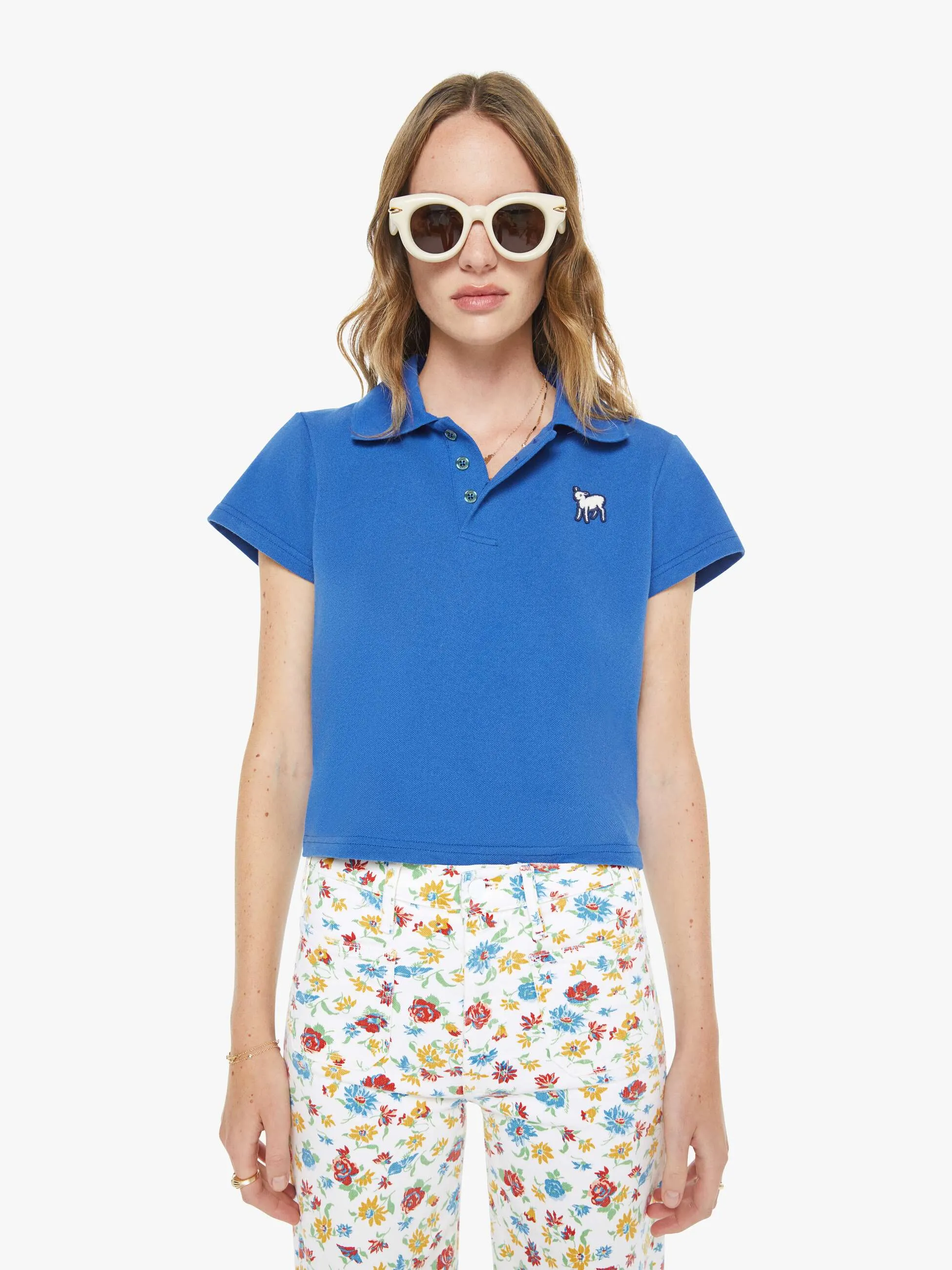 The Lil Match - French Blue sold by MOTHER