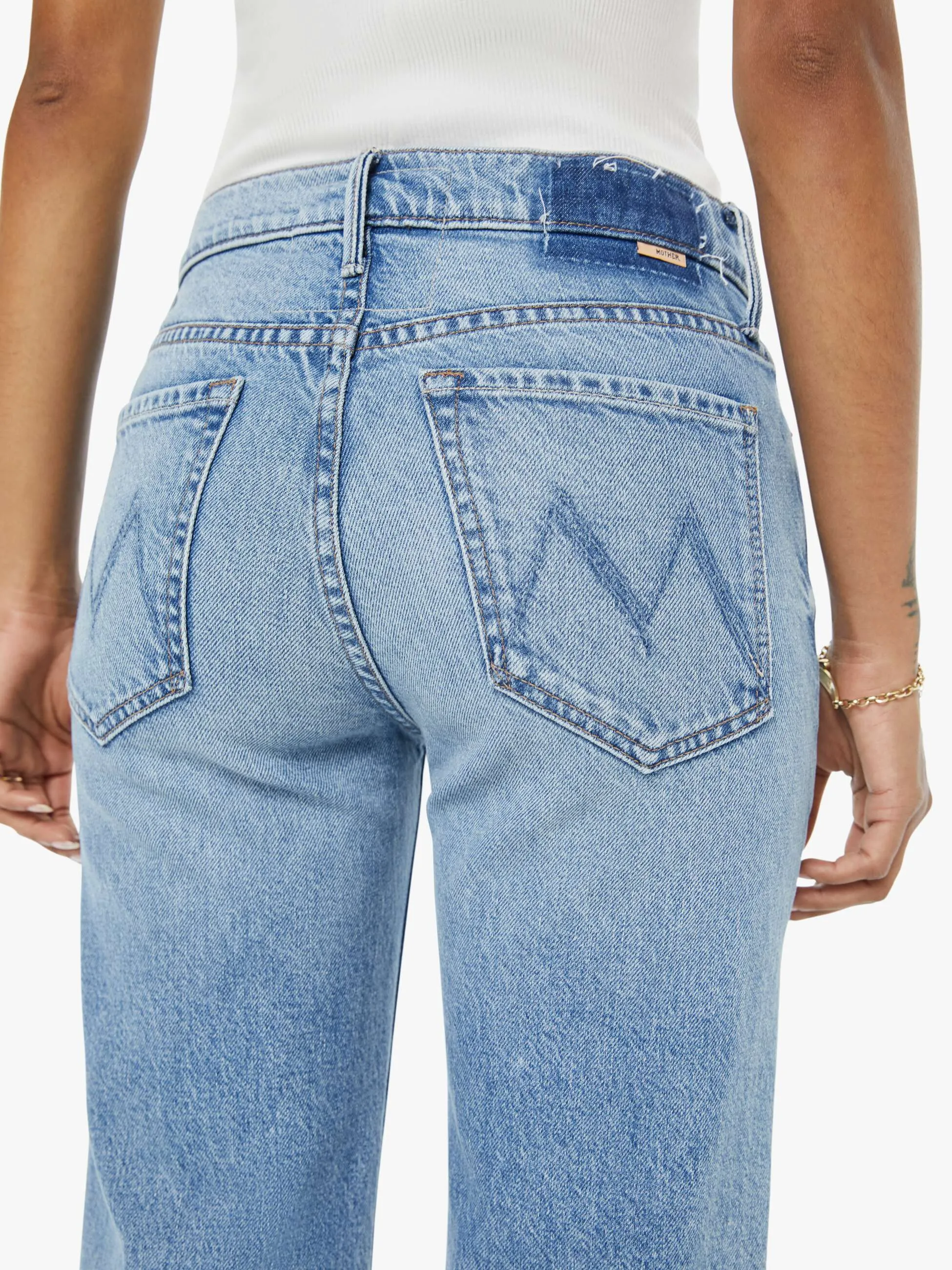 PETITES The Lil Kick It Ankle - Birds Gone Wild sold by MOTHER product image thumbnail 5