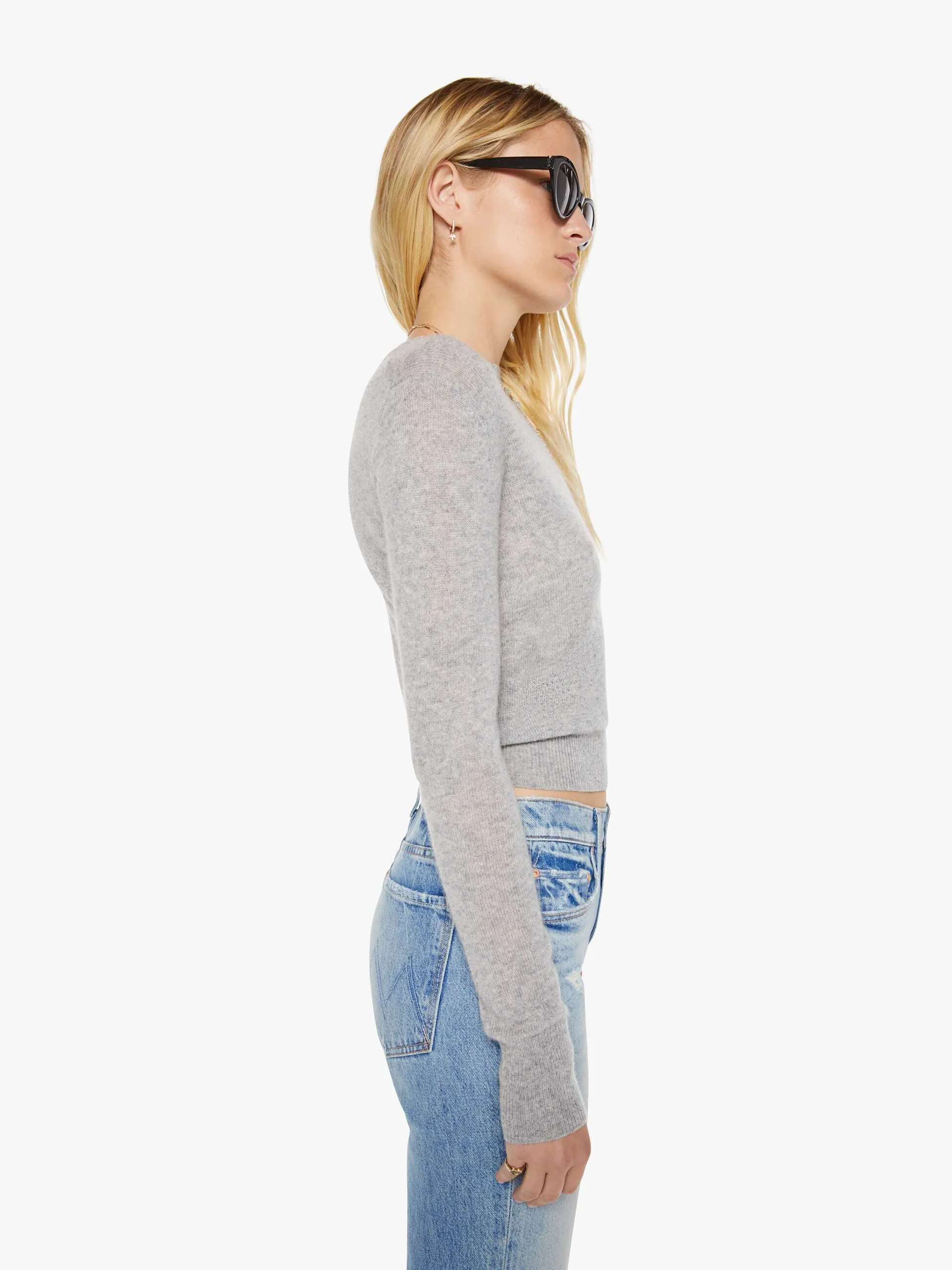 Eterne Francis Sweater - Grey sold by MOTHER product image thumbnail 3