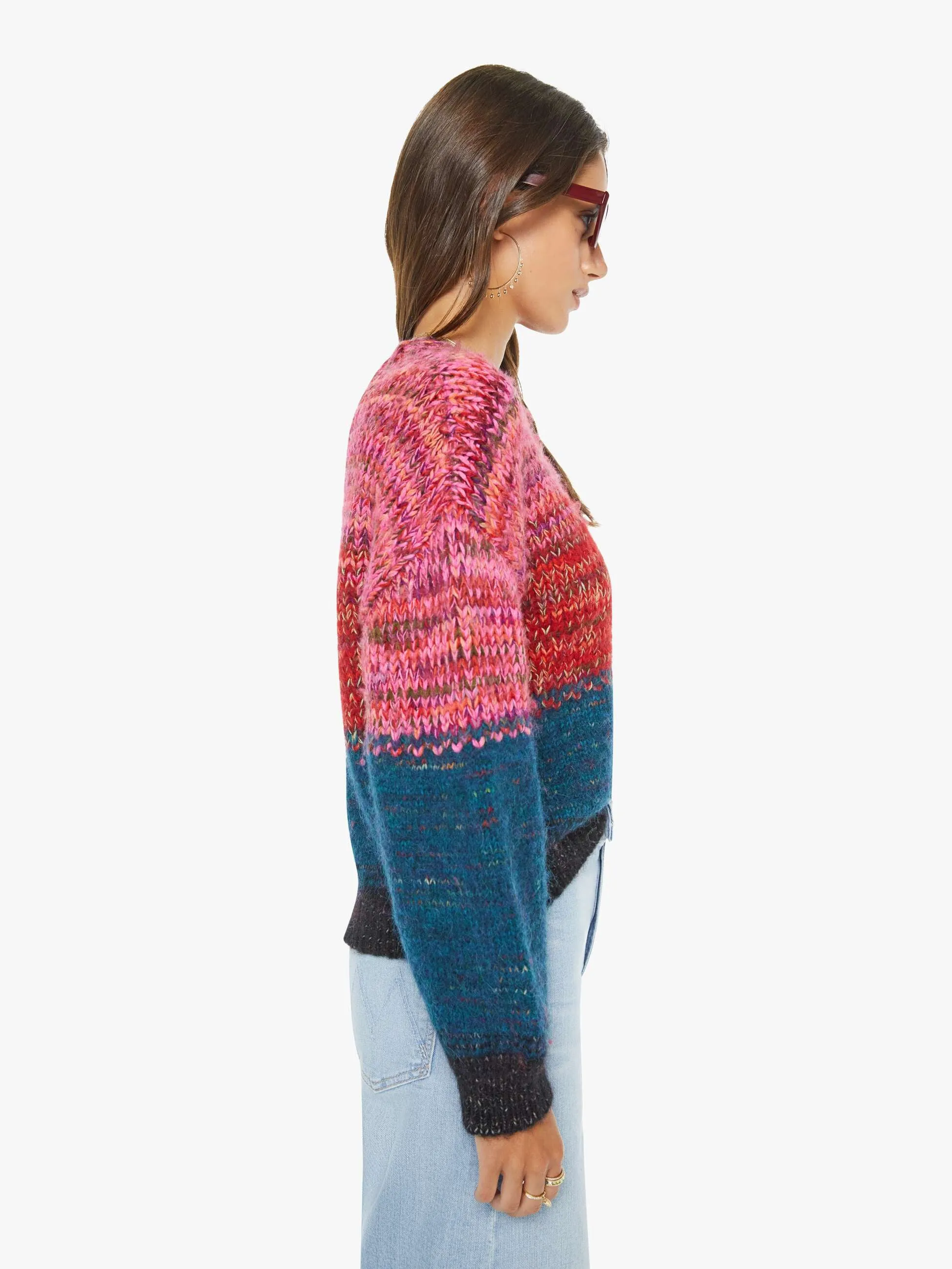 The Crop Pullover - Dusk To Dawn sold by MOTHER product image thumbnail 3