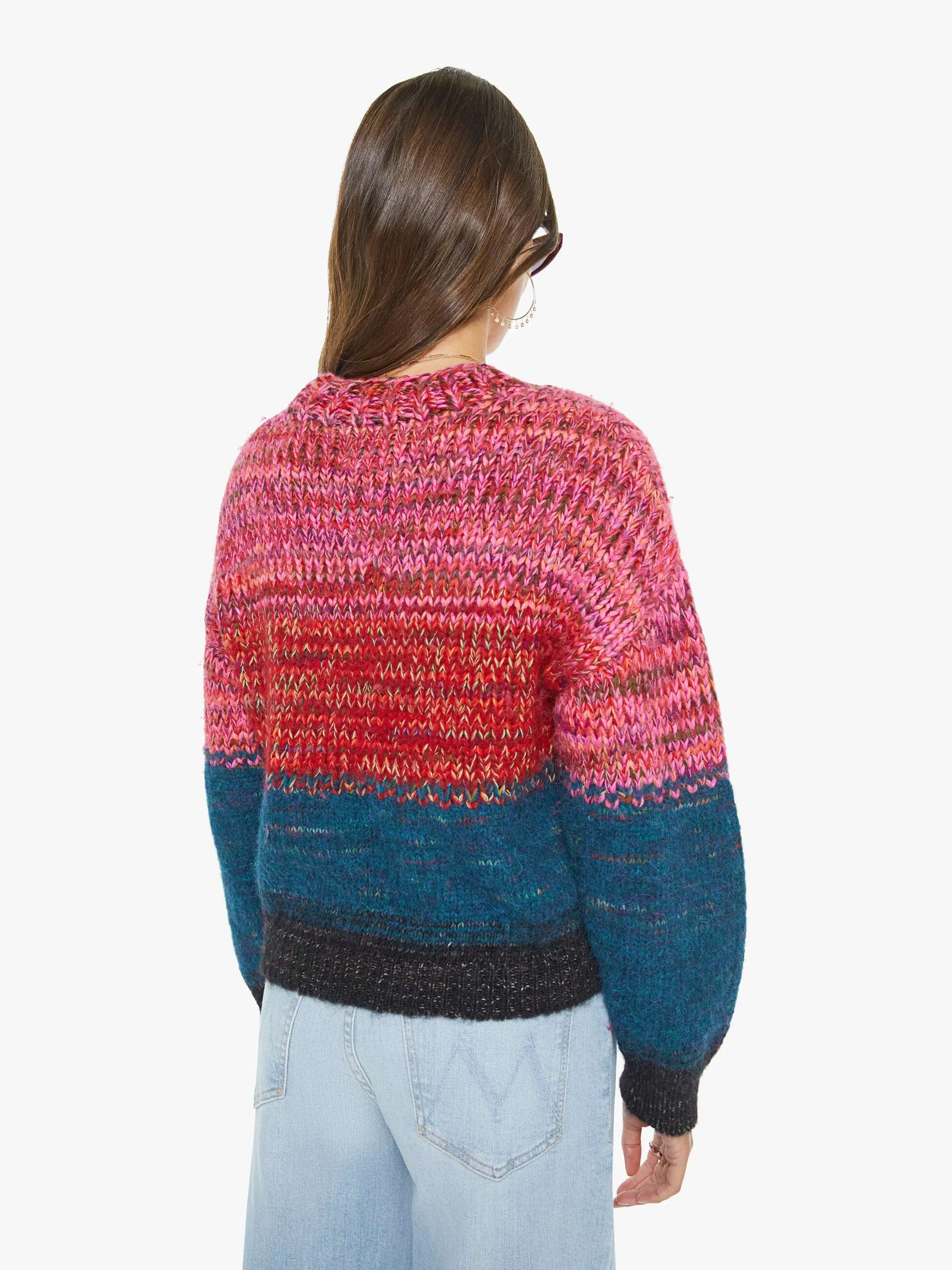 The Crop Pullover - Dusk To Dawn sold by MOTHER product image thumbnail 4