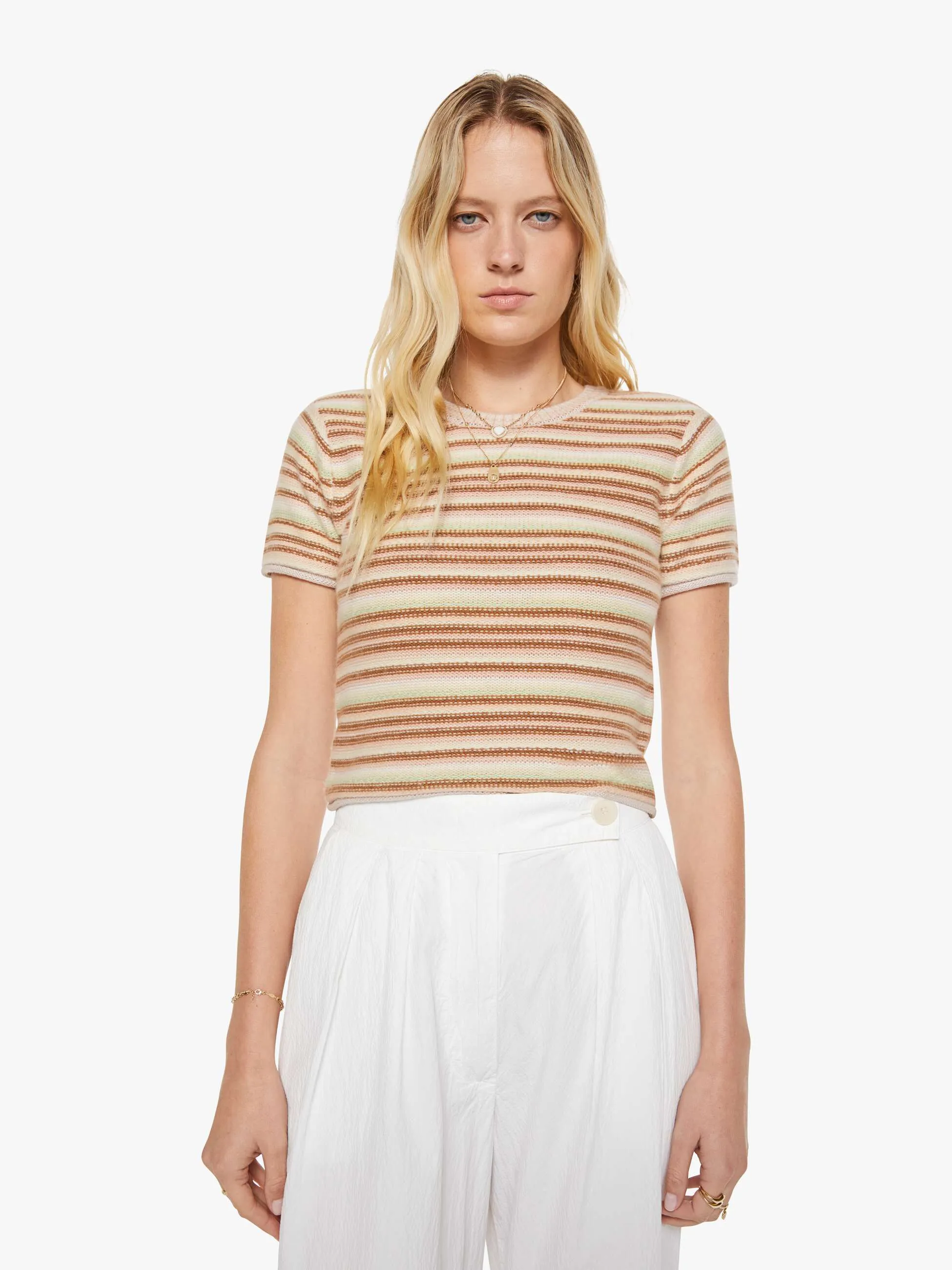 SABLYN Jude Tee - Buttercup sold by MOTHER