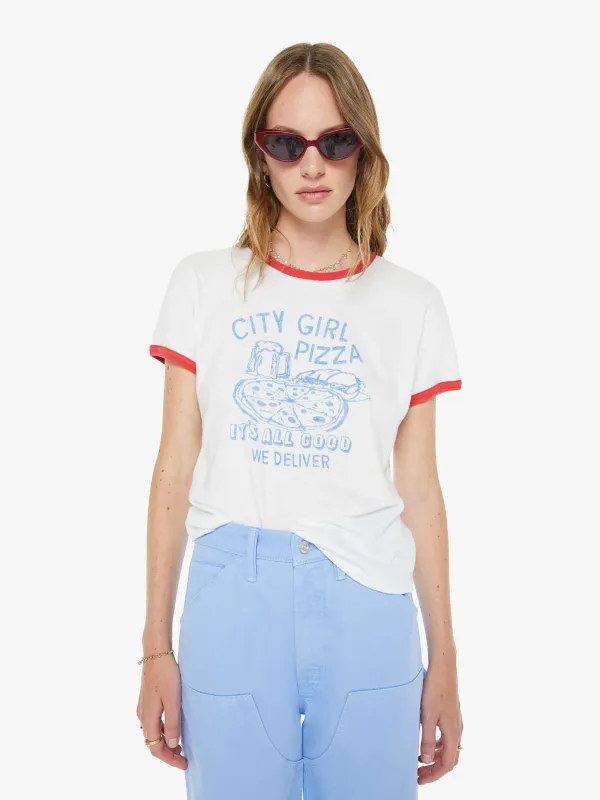 The Lil Goodie Ringer - City Girl Pizza made by MOTHER