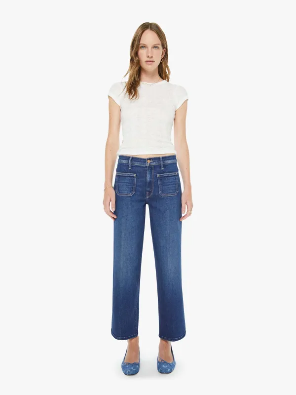 The Patch Pocket Mid Rise Maven Ankle - Cocktail Hour made by MOTHER