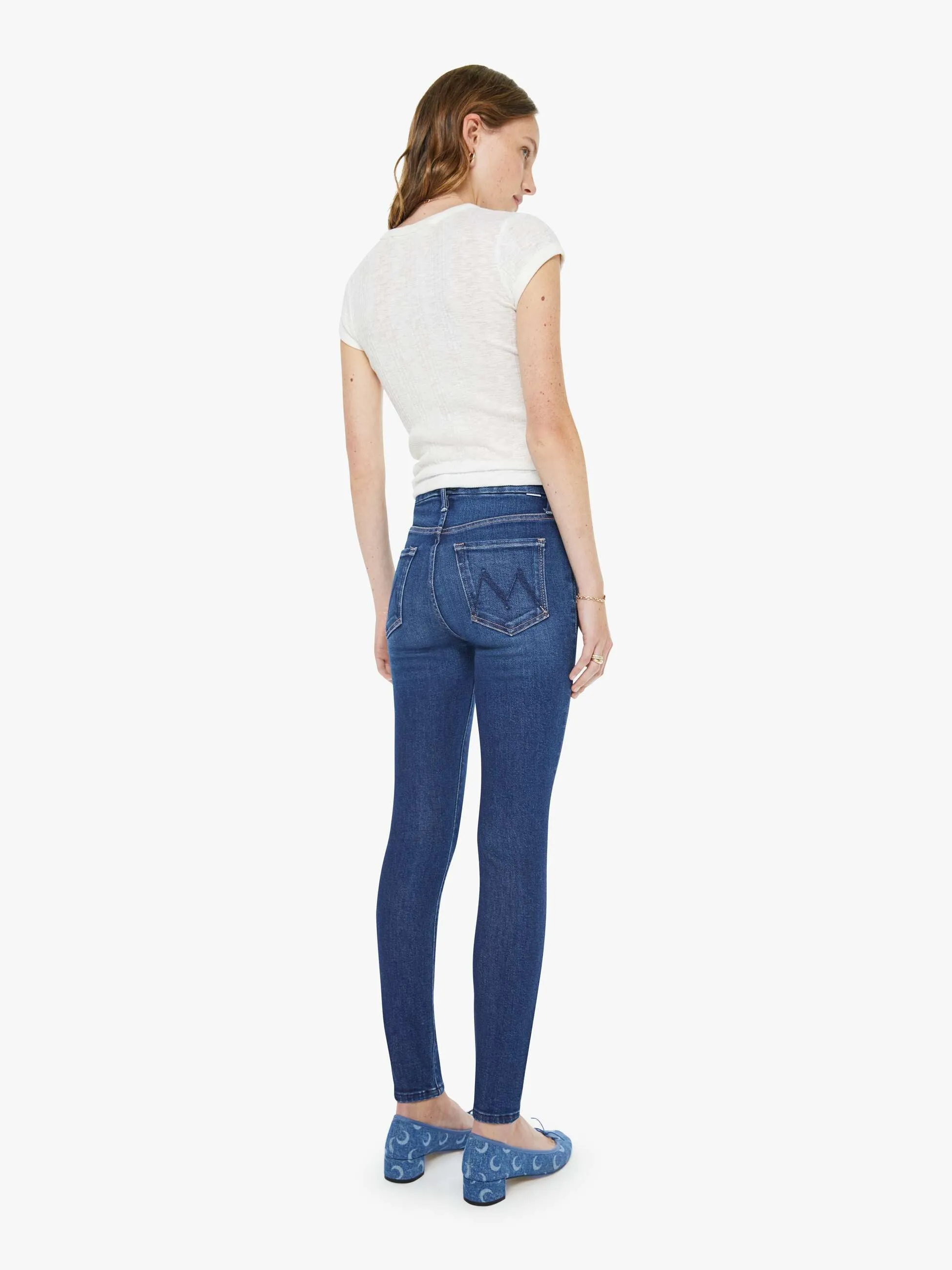 High Waisted Looker - Cocktail Hour sold by MOTHER product image thumbnail 4