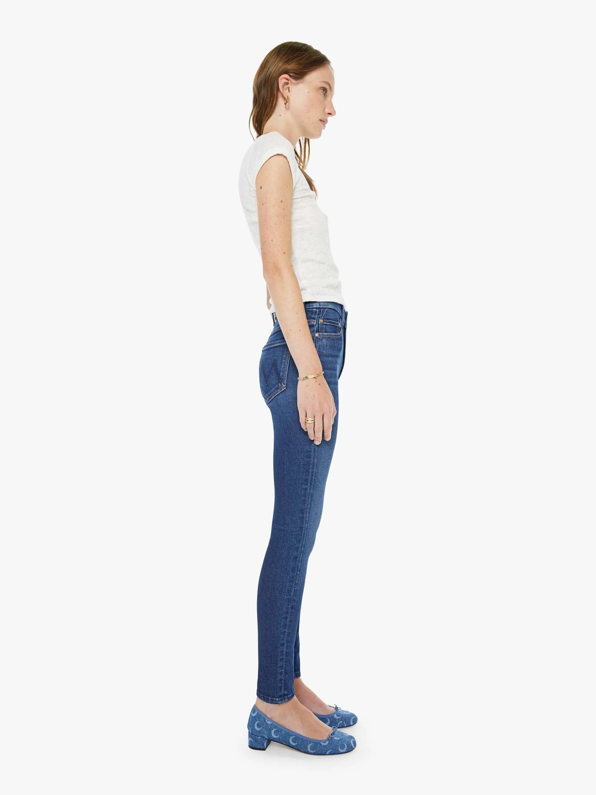 High Waisted Looker - Cocktail Hour sold by MOTHER product image thumbnail 3