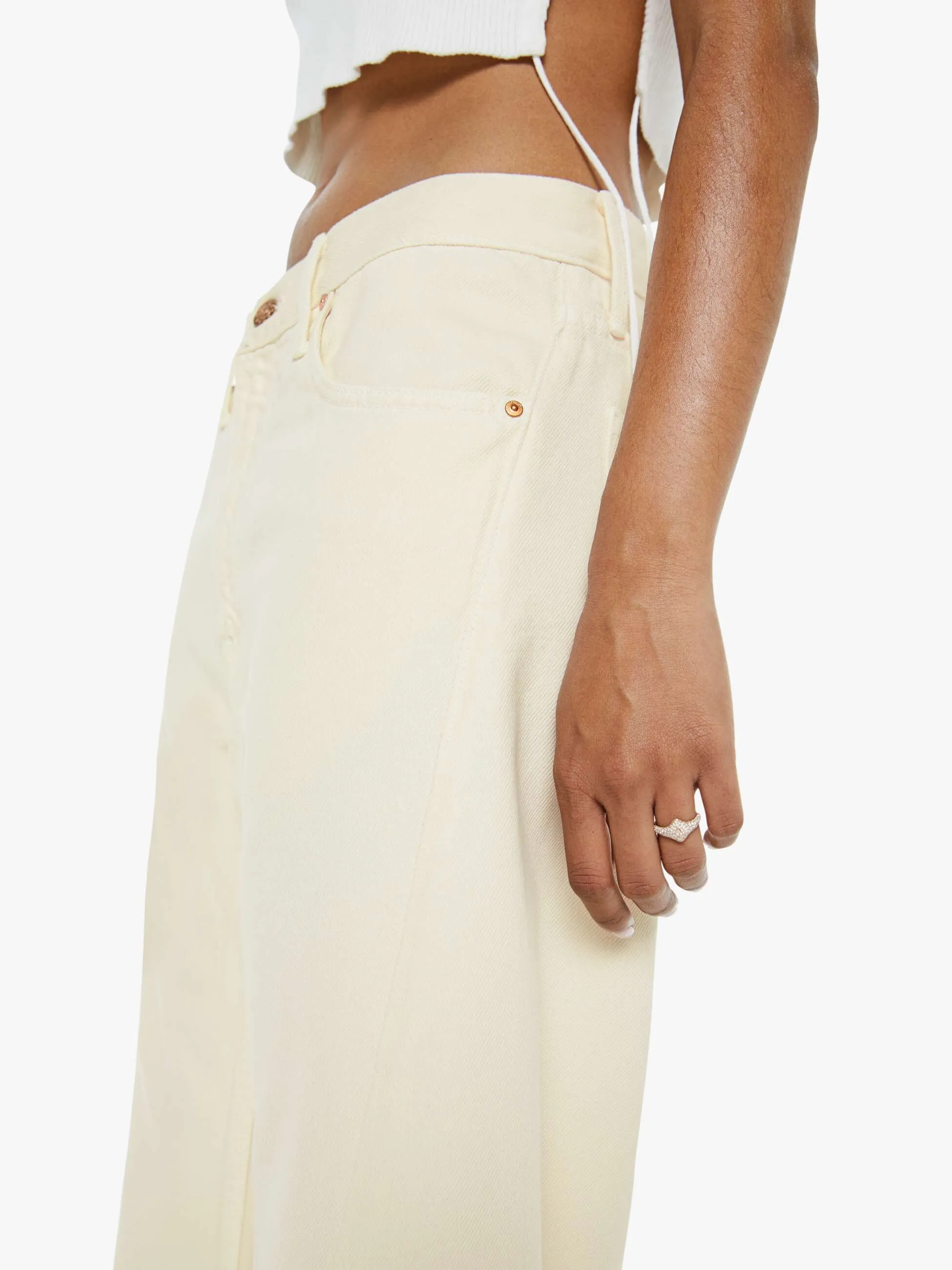 PETITES The Lil Lemon Twist Sneak - Natural sold by MOTHER product image thumbnail 5