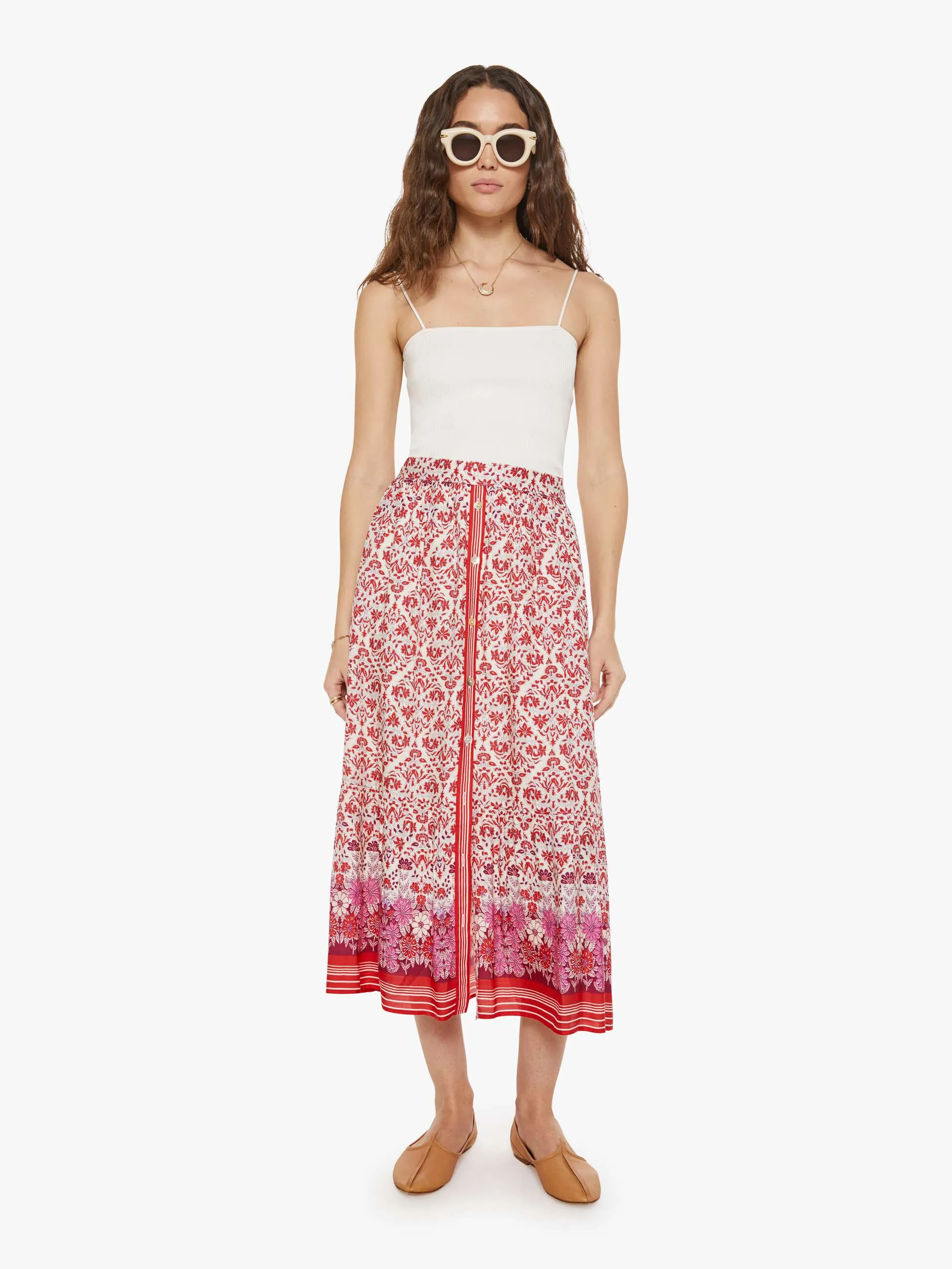 XiRENA Taryn Skirt - Crushberry sold by MOTHER product image thumbnail 2