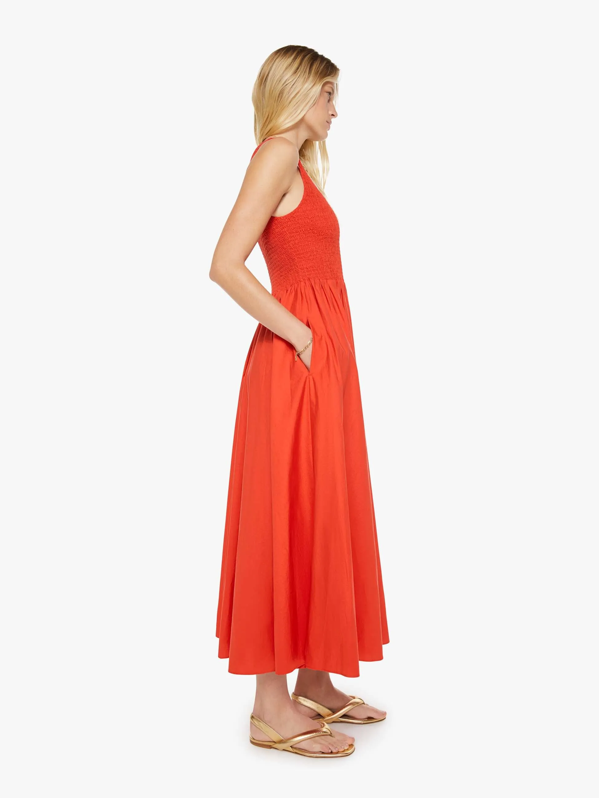 XiRENA Florence Dress - Red Flash sold by MOTHER product image thumbnail 3