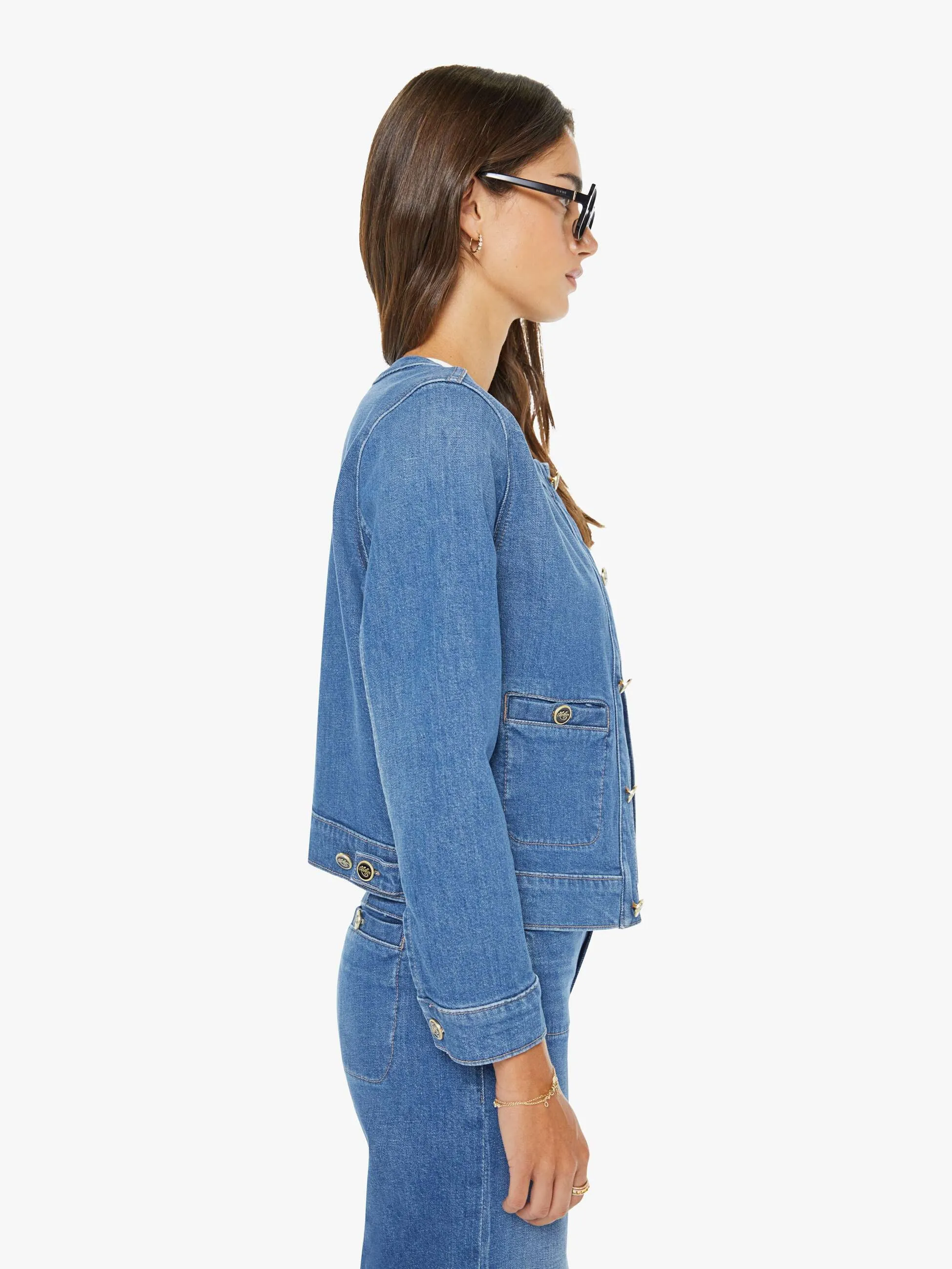 The Stashed Picky Jacket - Whisk Me Away sold by MOTHER product image thumbnail 3
