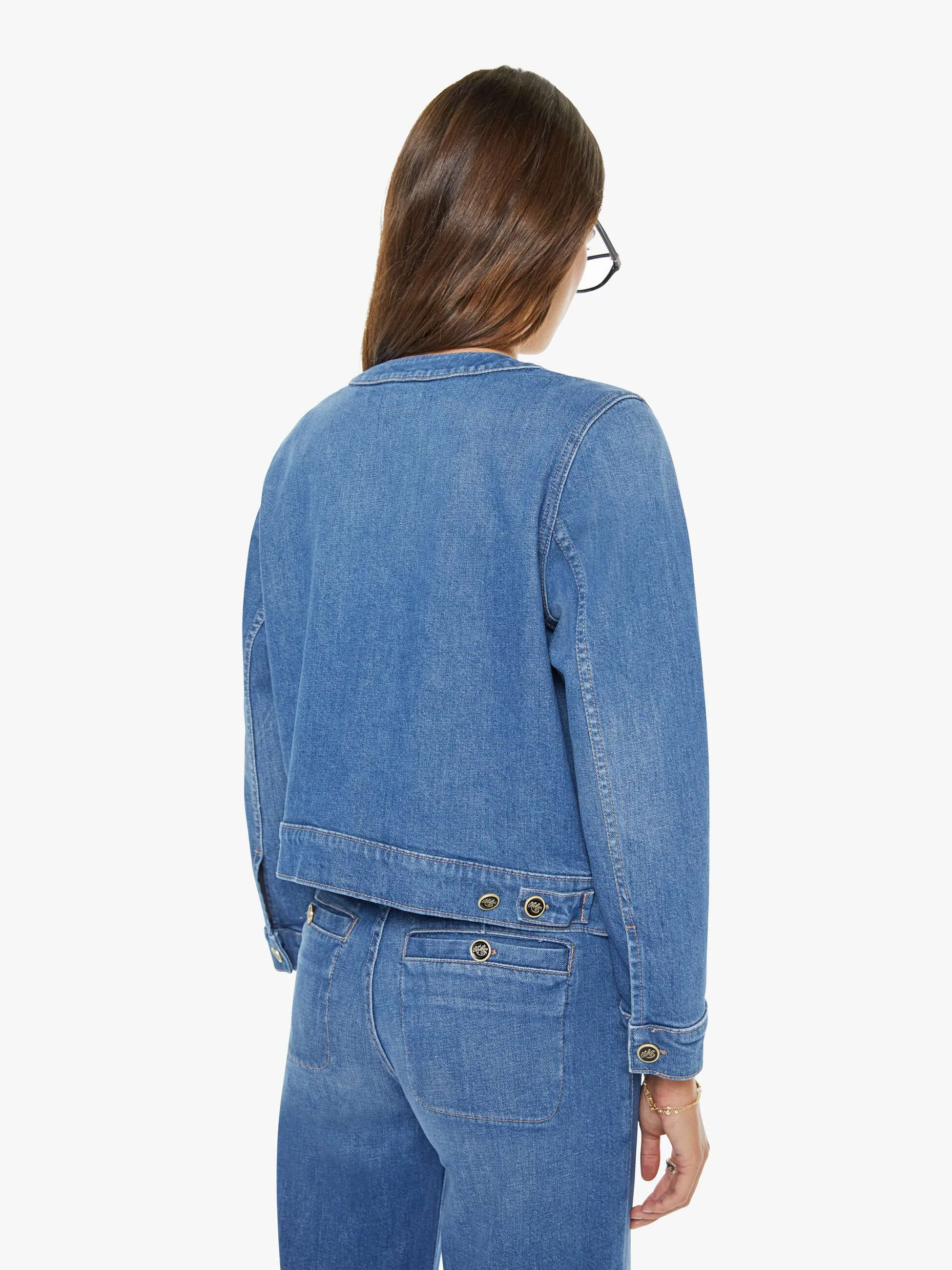 The Stashed Picky Jacket - Whisk Me Away sold by MOTHER product image thumbnail 4