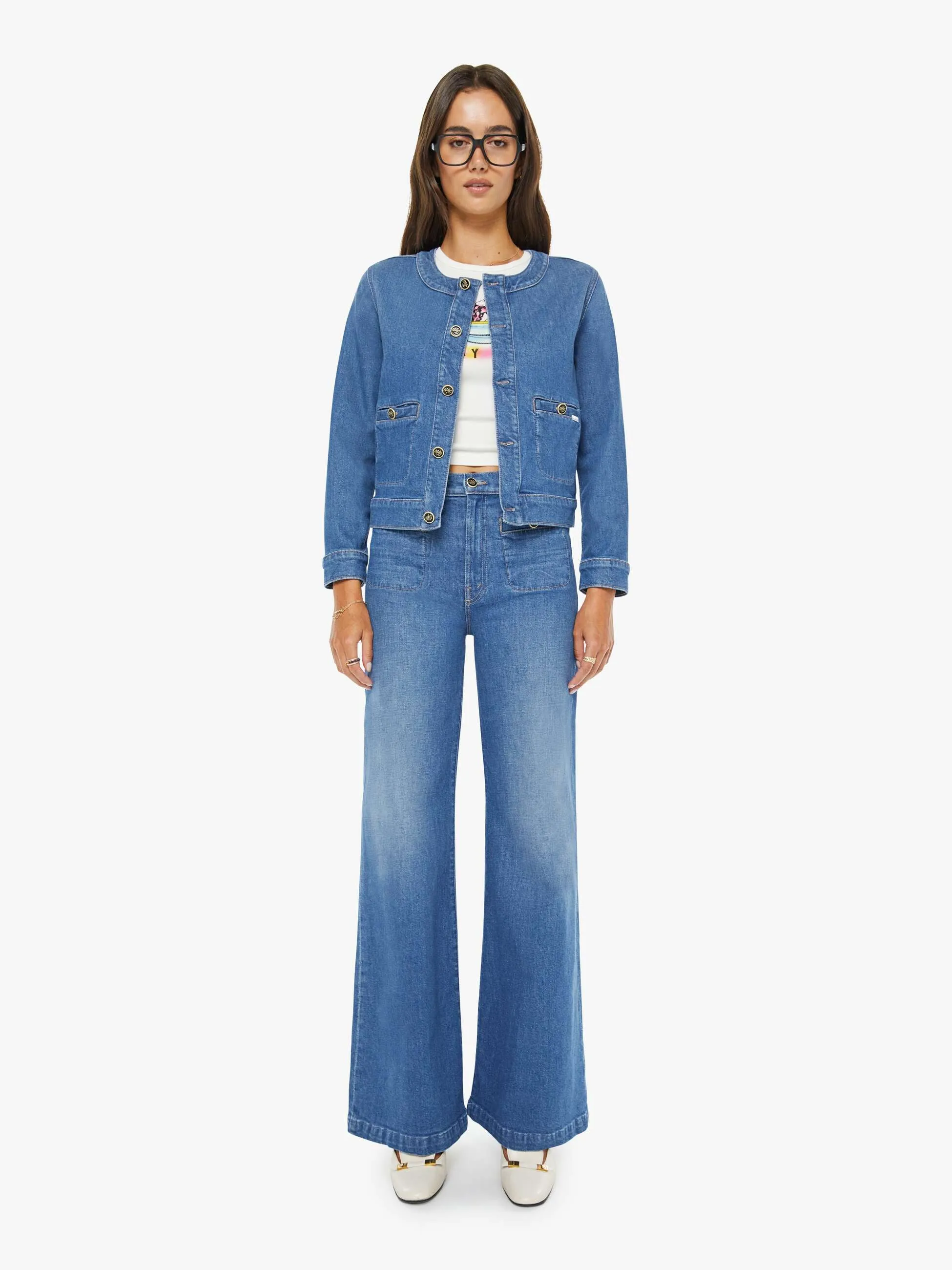 The Stashed Picky Jacket - Whisk Me Away sold by MOTHER product image thumbnail 5