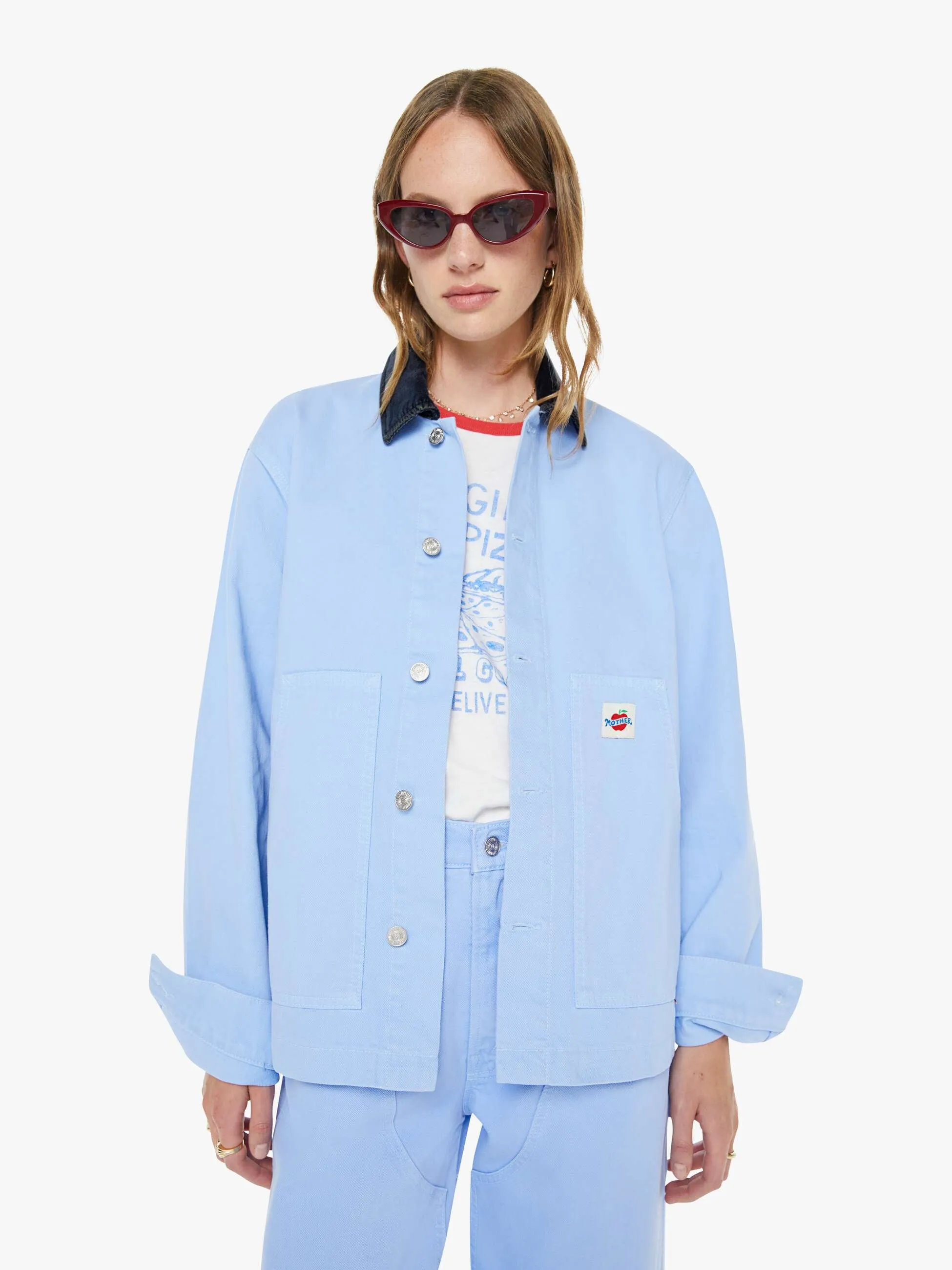 The Frontline Jacket - Vista Blue sold by MOTHER