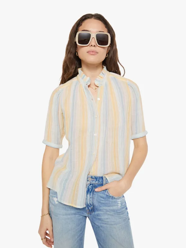 Alix of Bohemia Winnie Shirt - Sunwash Stripe sold by MOTHER