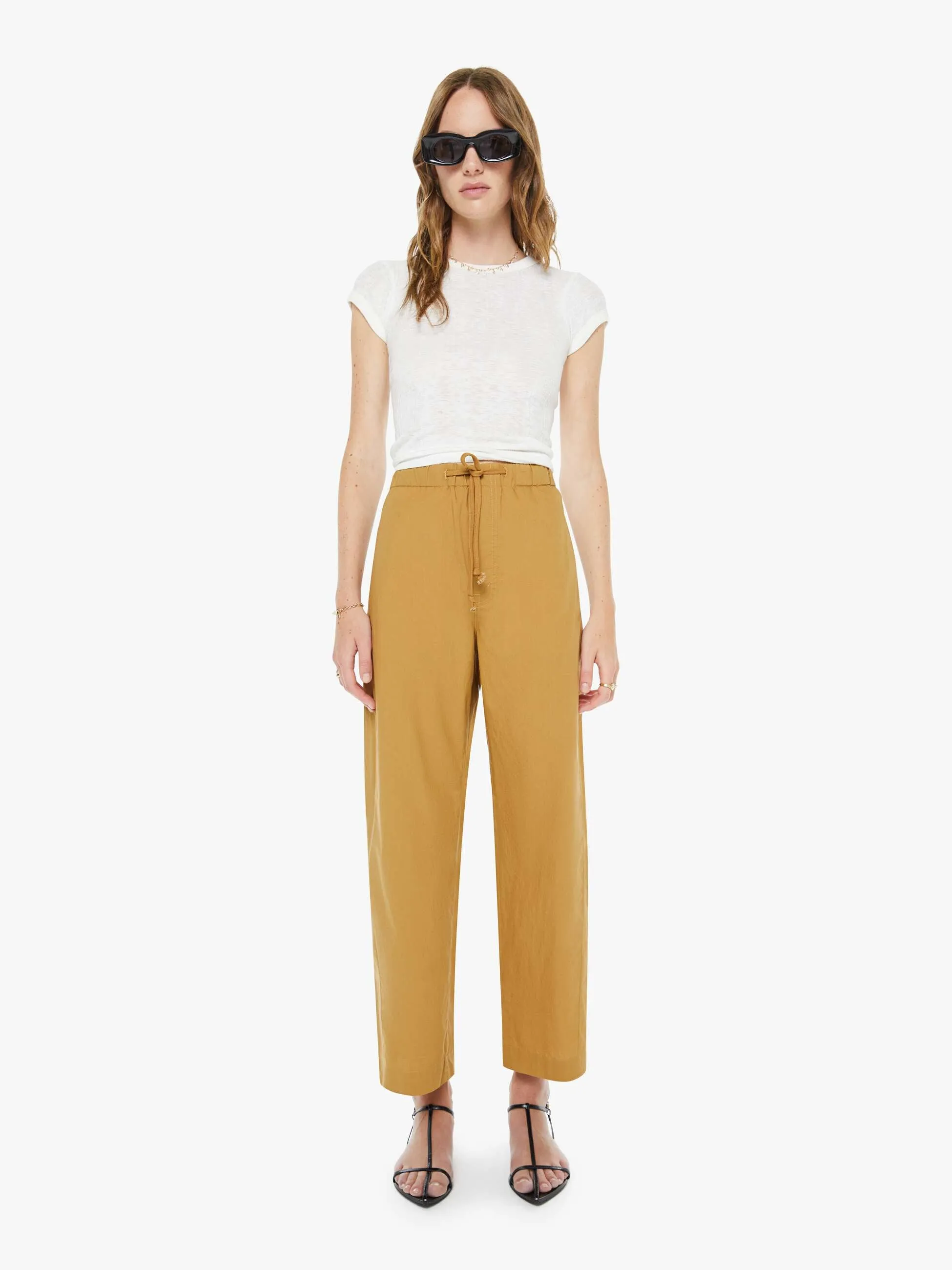 The Drawn Half-Pipe Ankle - Bone Brown sold by MOTHER product image thumbnail 2