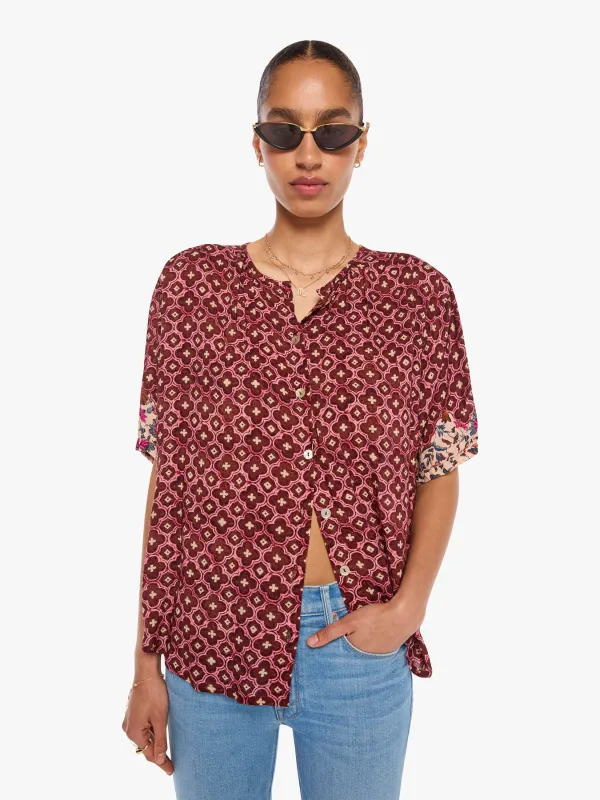 Natalie Martin Violet Top - Mosaic Spice made by Natalie Martin