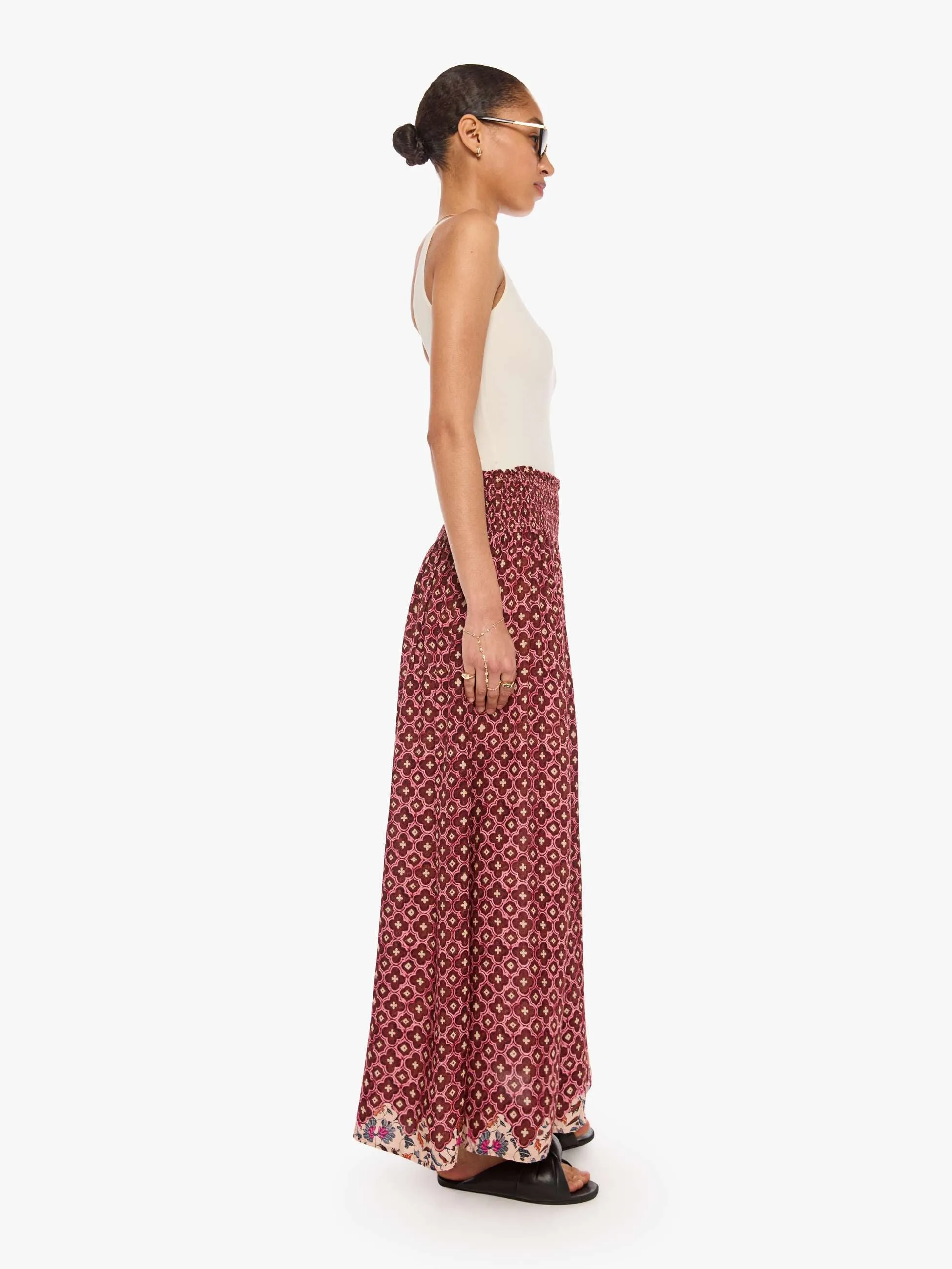 Natalie Martin Bella Skirt - Mosaic Spice sold by MOTHER product image thumbnail 3