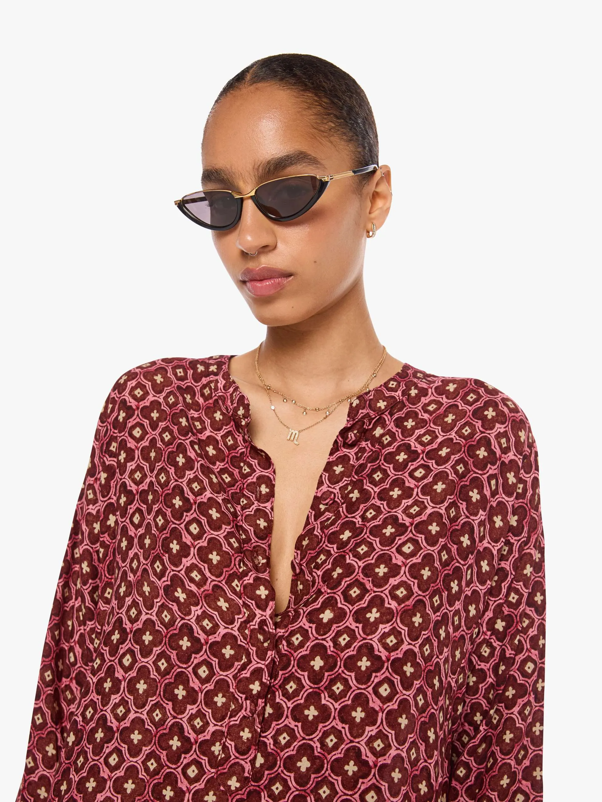 Natalie Martin Isobel Dress - Mosaic Spice sold by MOTHER product image thumbnail 5