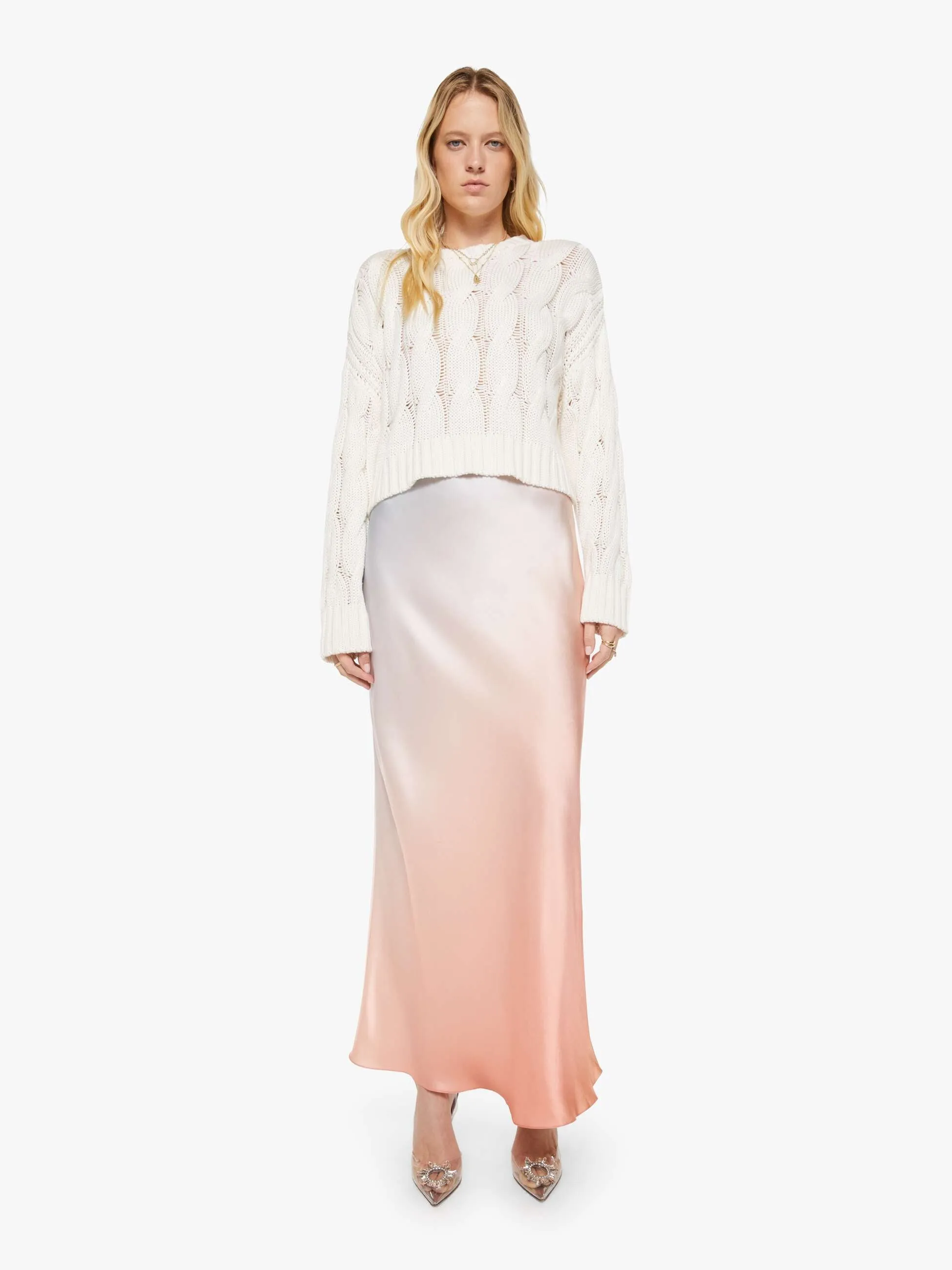 SABLYN Tristan D Pullover - Gardenia sold by MOTHER product image thumbnail 5