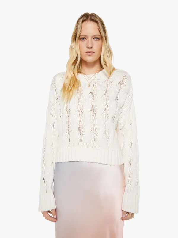 SABLYN Tristan D Pullover - Gardenia made by Sablyn