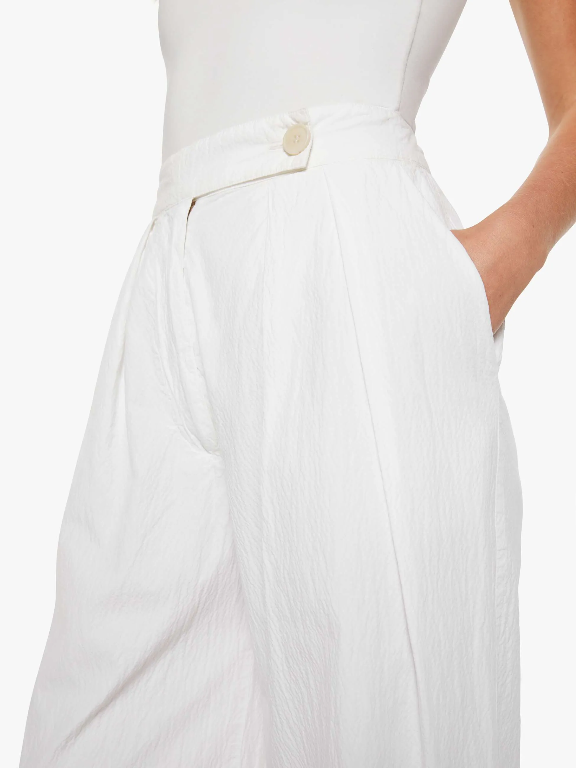 SABLYN Brooke B Trouser - White sold by MOTHER product image thumbnail 5