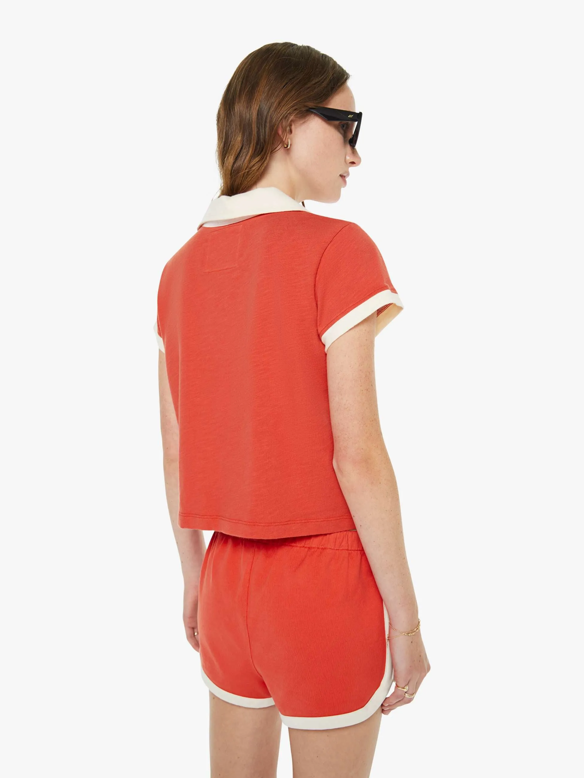 The Lace Up Match - Fiery Red sold by MOTHER product image thumbnail 4