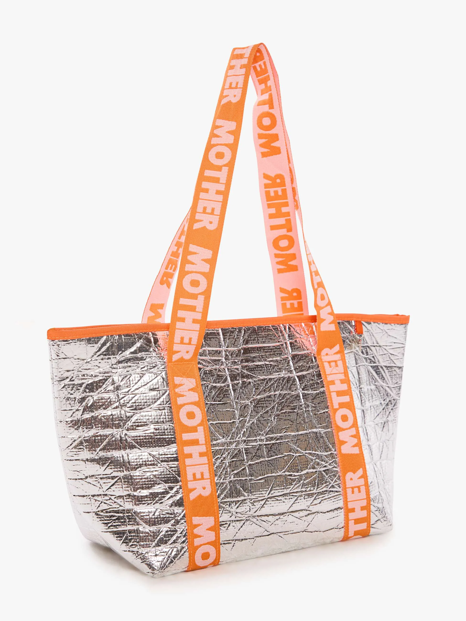 Thermal Tote Bag - Metallic And Orange sold by MOTHER