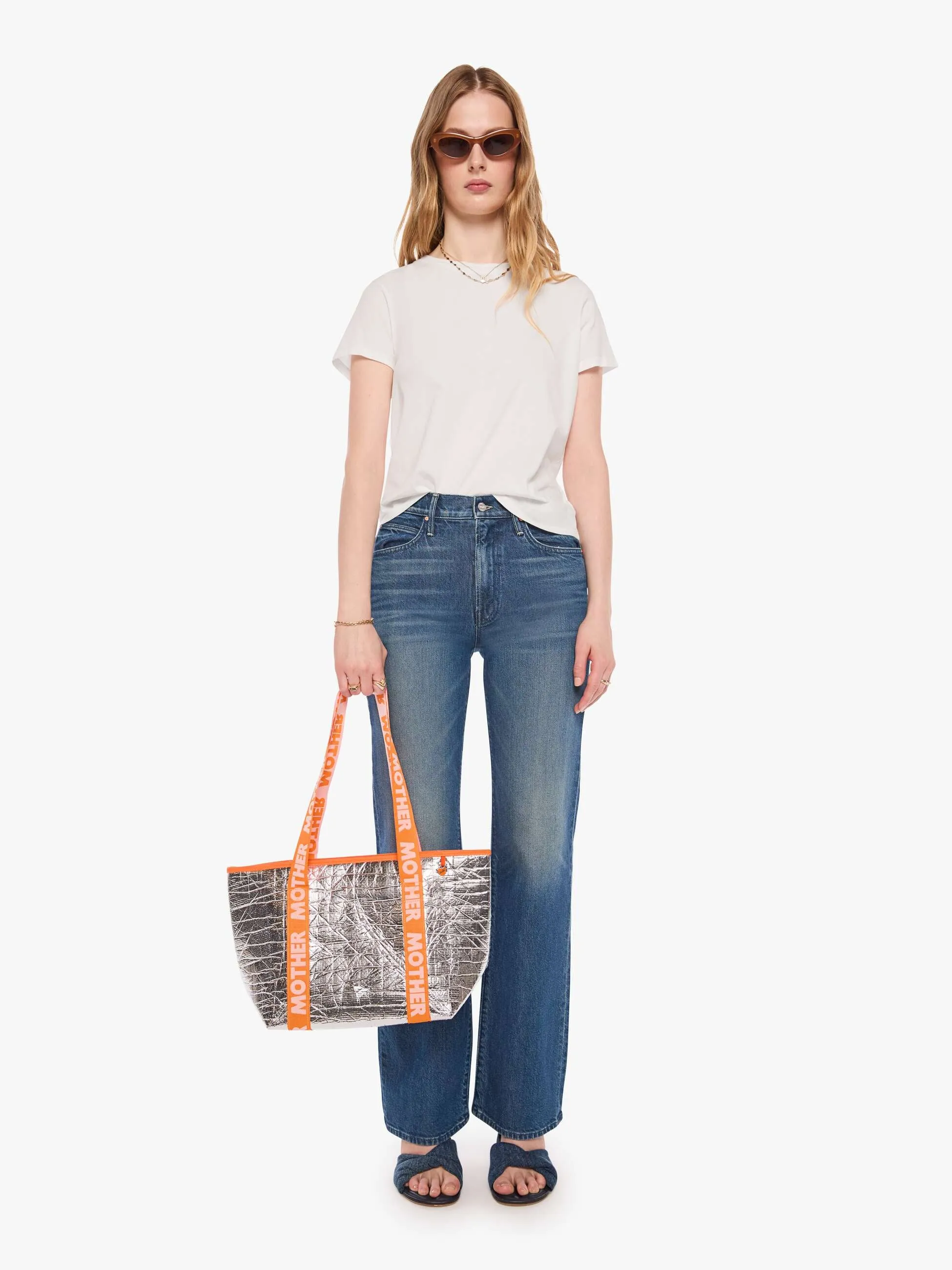 Thermal Tote Bag - Metallic And Orange sold by MOTHER product image thumbnail 2