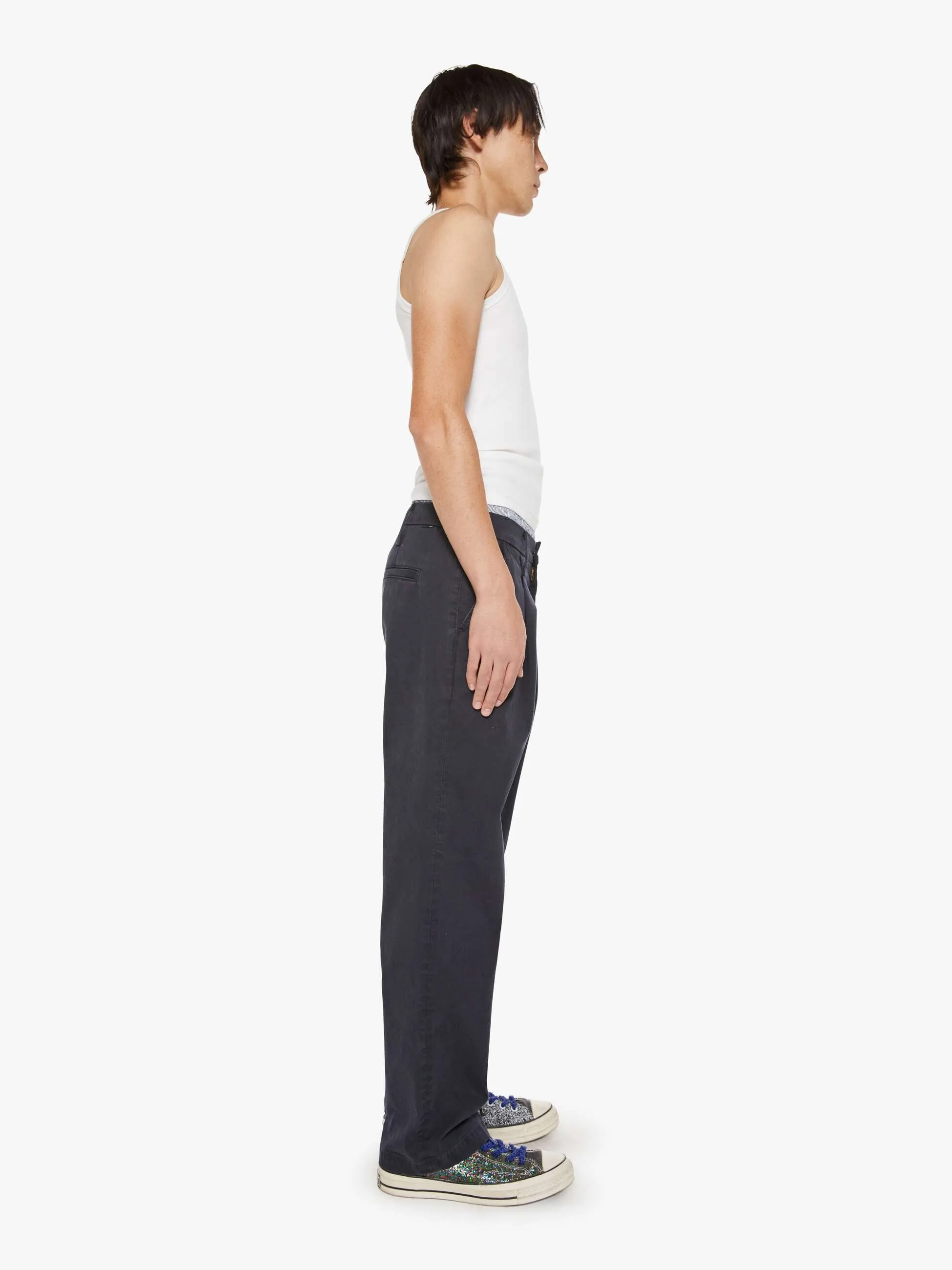 The Pleated Big Shot Prep - Navy sold by MOTHER product image thumbnail 3