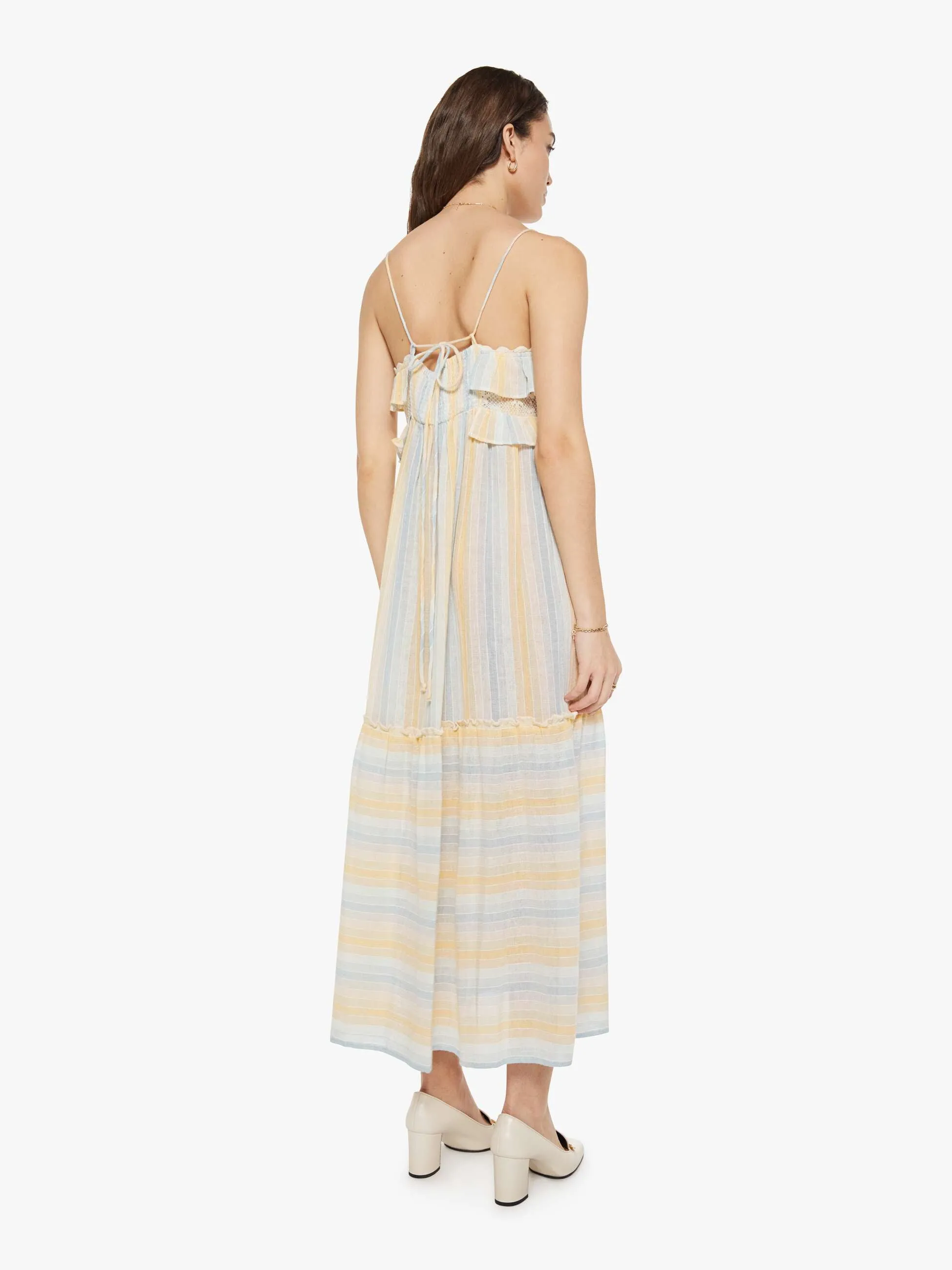 Alix of Bohemia Ida Dress - Sunwash Stripe sold by MOTHER product image thumbnail 4