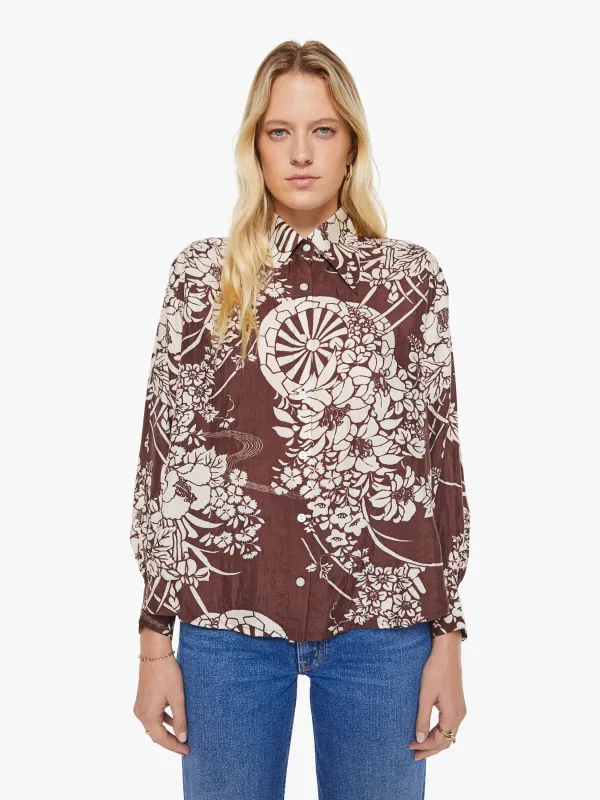 Alix of Bohemia Emery Shirt - Auburn Spoke made by Alix of Bohemia