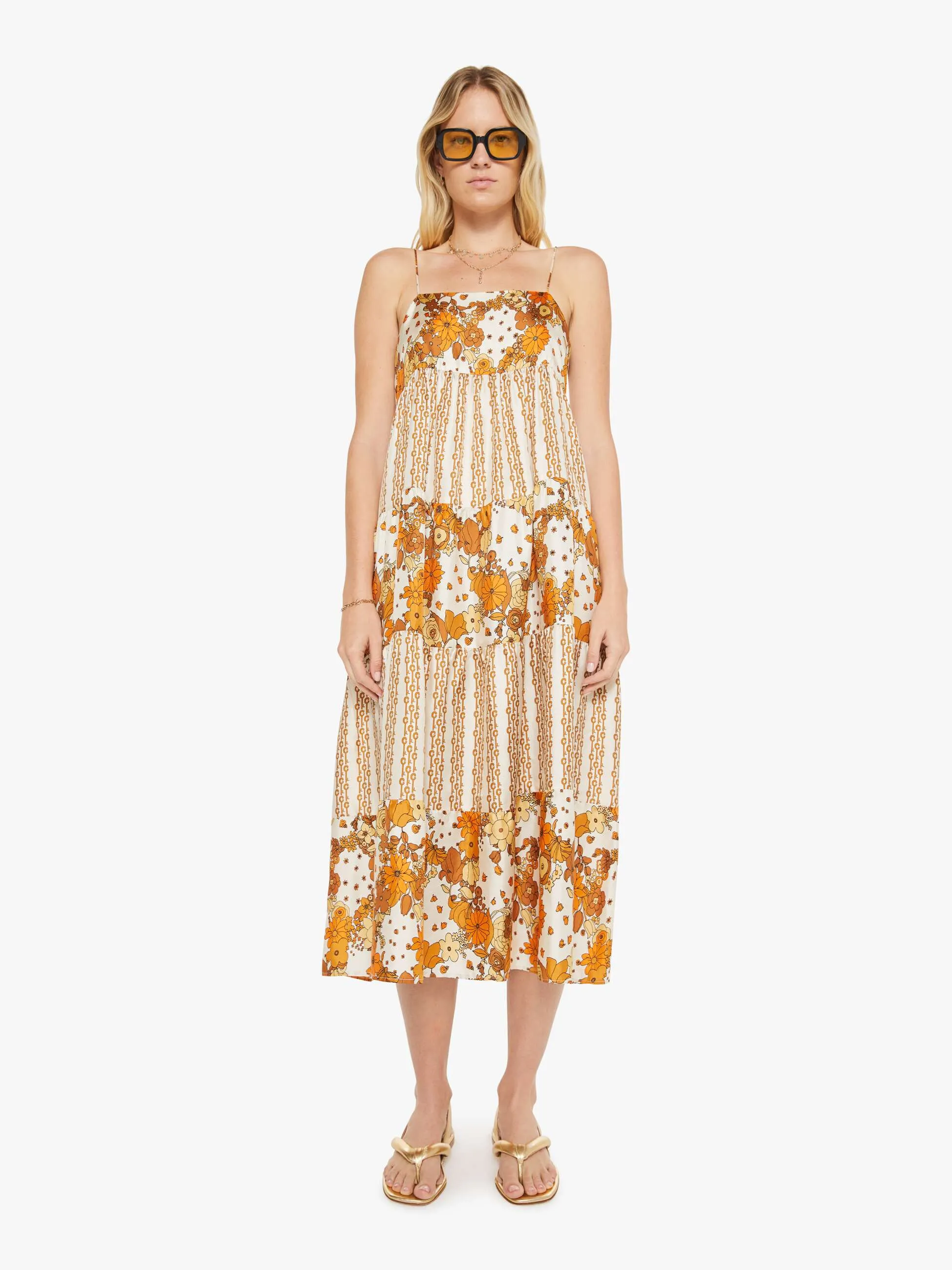 La Prestic Ouiston Fidji Dress - Flower Power sold by MOTHER product image thumbnail 2