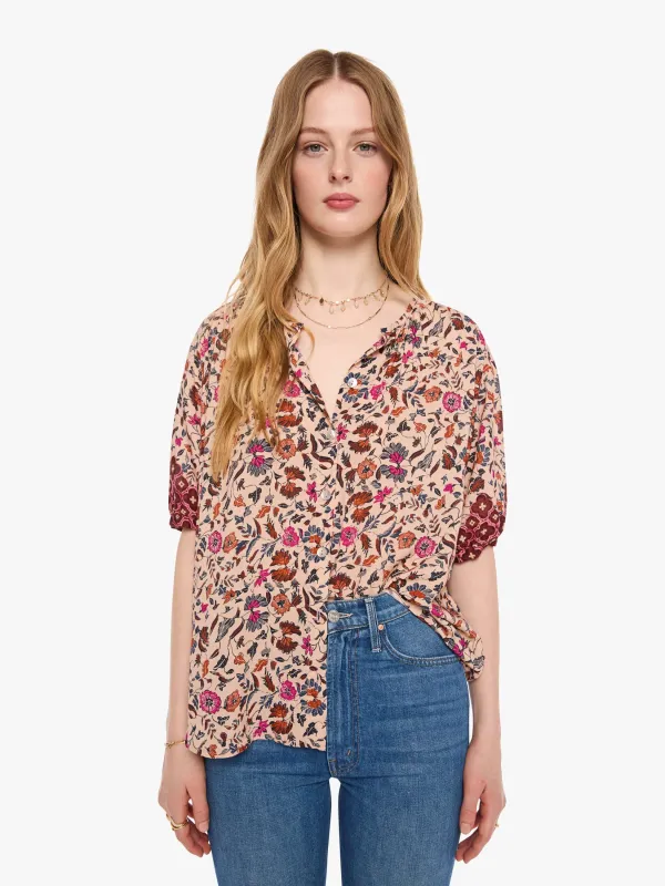 Natalie Martin Violet Top - Wildflower Spice made by Natalie Martin