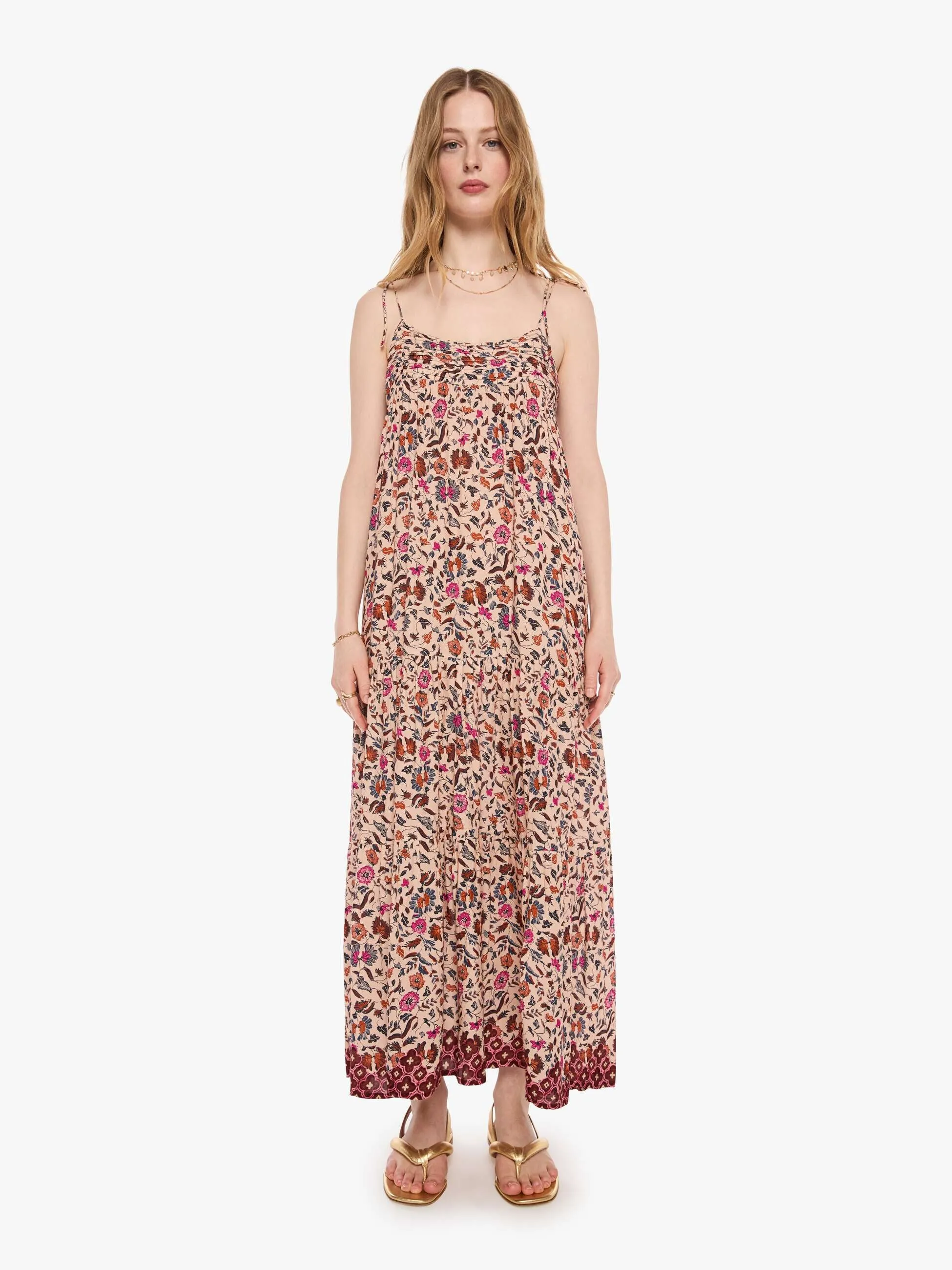 Natalie Martin Melanie Dress - Wildflower Spice sold by MOTHER product image thumbnail 2