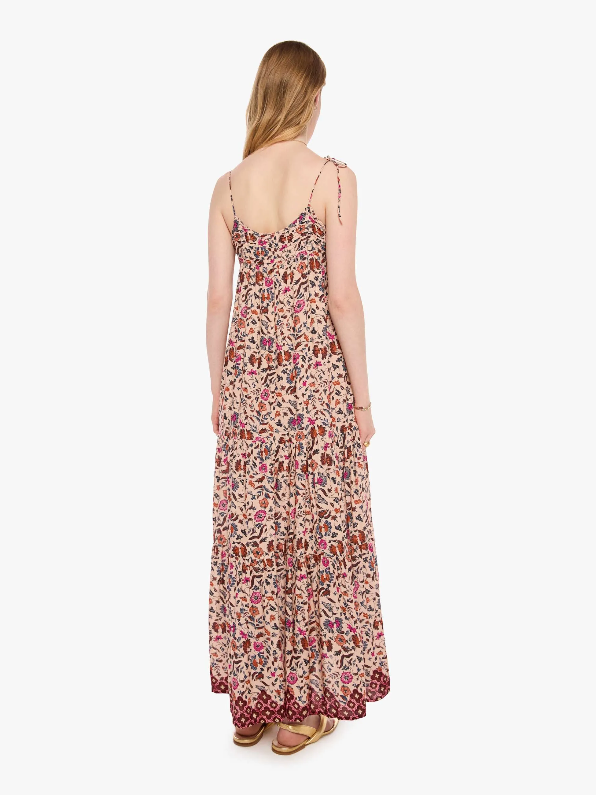 Natalie Martin Melanie Dress - Wildflower Spice sold by MOTHER product image thumbnail 4