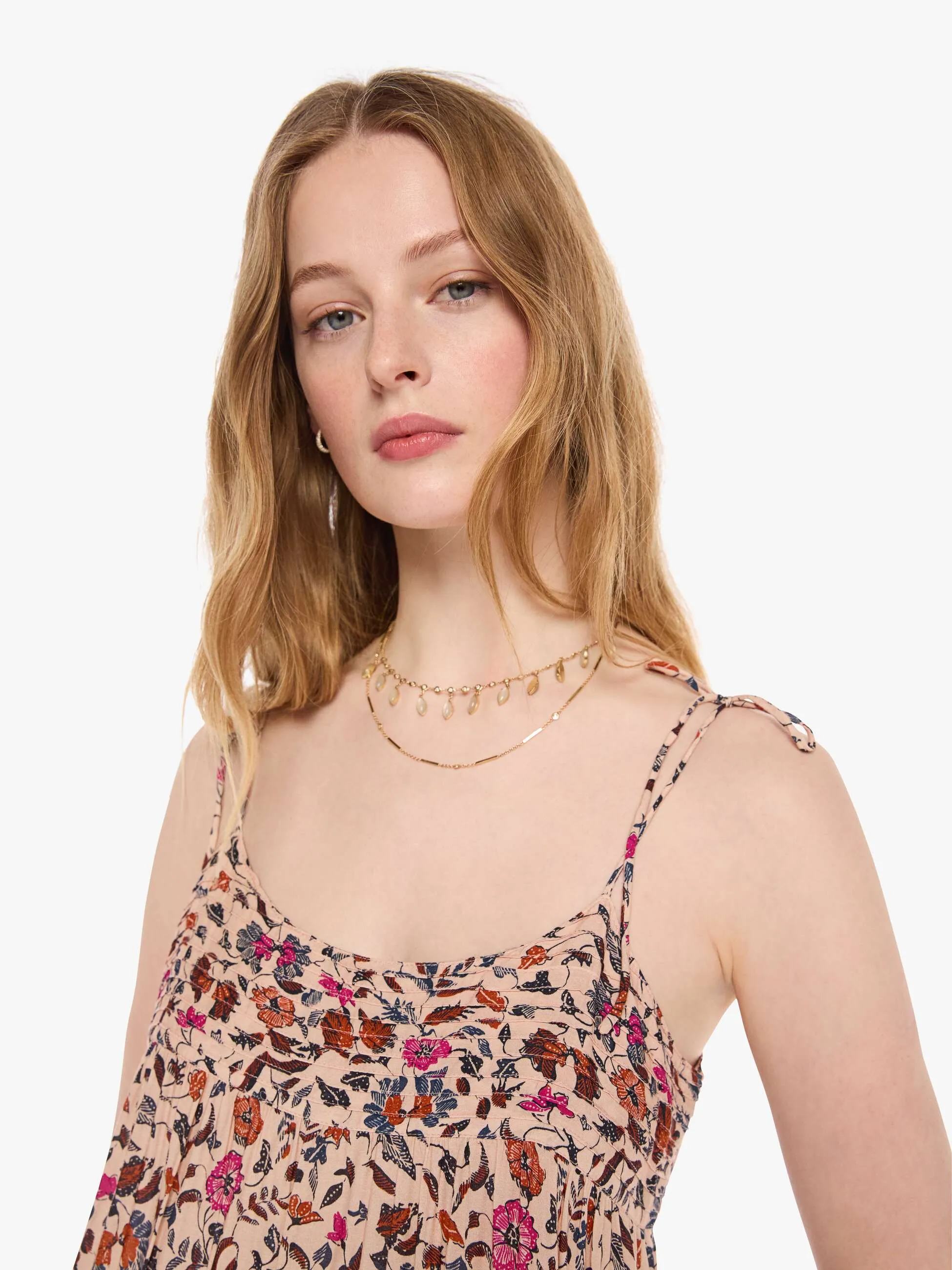 Natalie Martin Melanie Dress - Wildflower Spice sold by MOTHER product image thumbnail 5