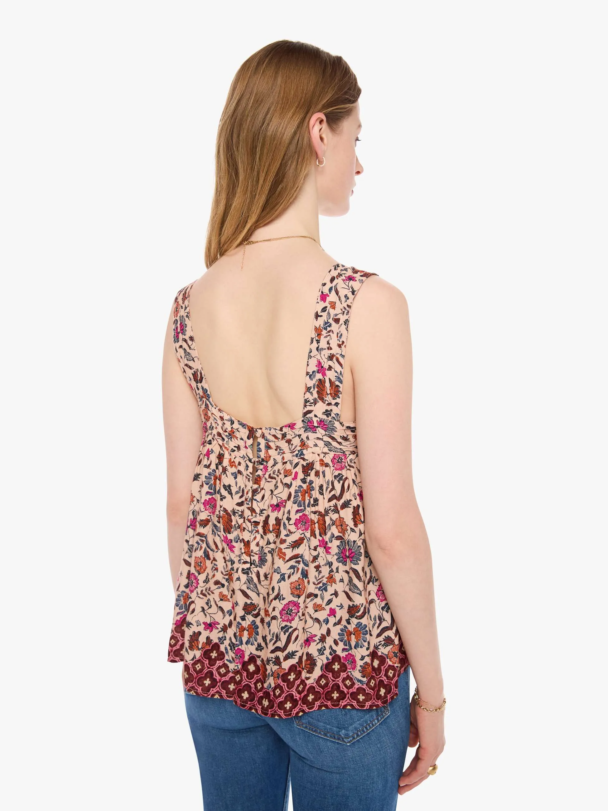 Natalie Martin Jasmine Top - Wildflower Spice sold by MOTHER product image thumbnail 4