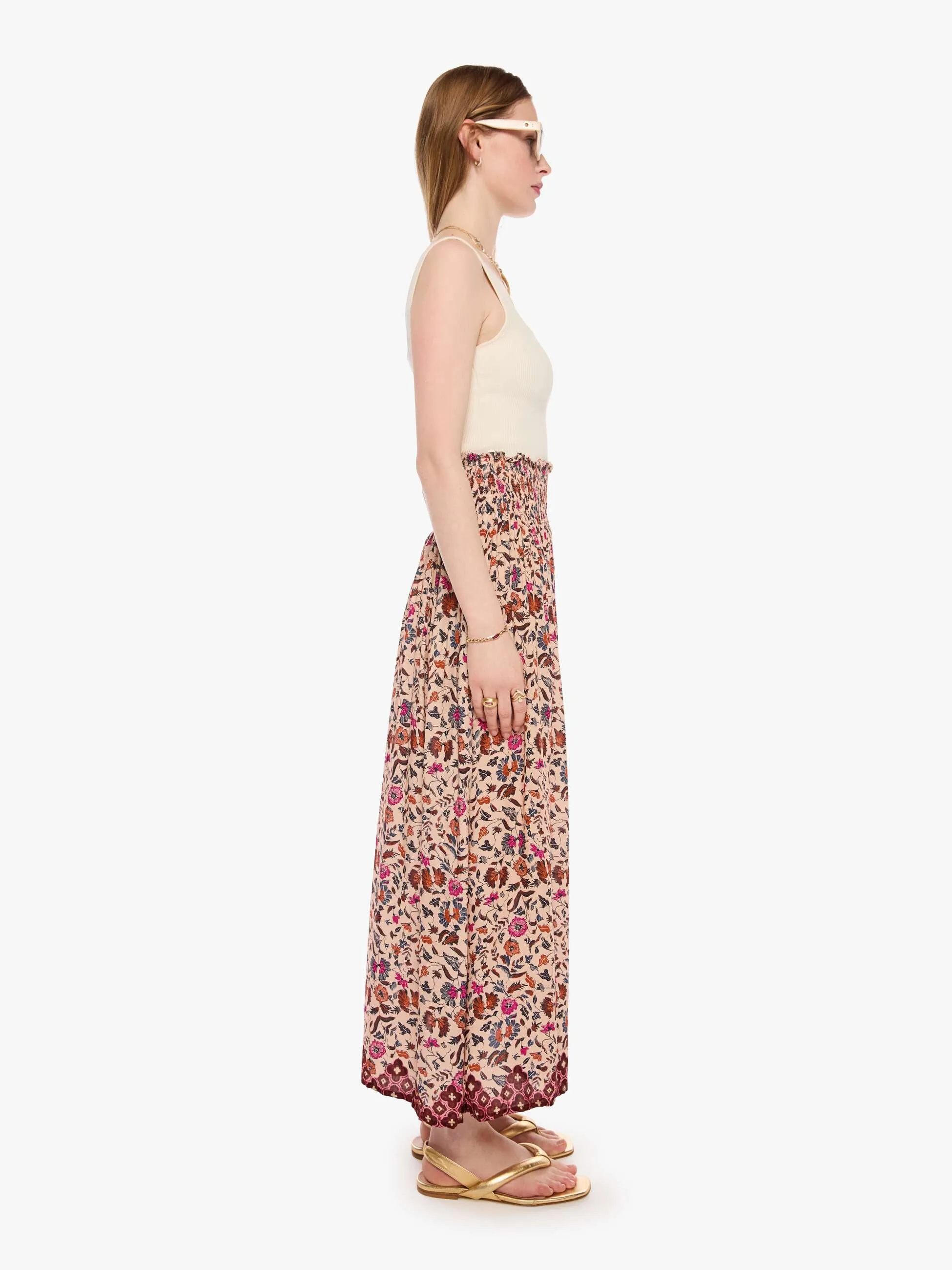 Natalie Martin Bella Skirt - Wildflower Spice sold by MOTHER product image thumbnail 3