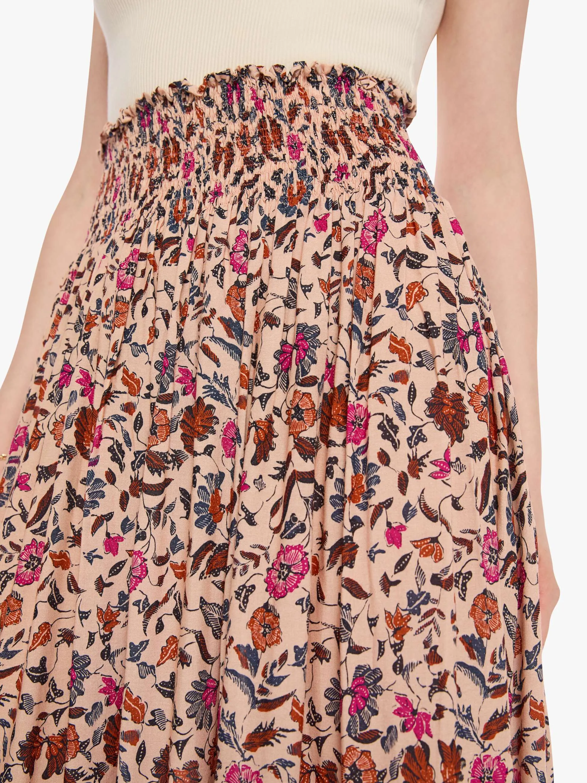 Natalie Martin Bella Skirt - Wildflower Spice sold by MOTHER product image thumbnail 5