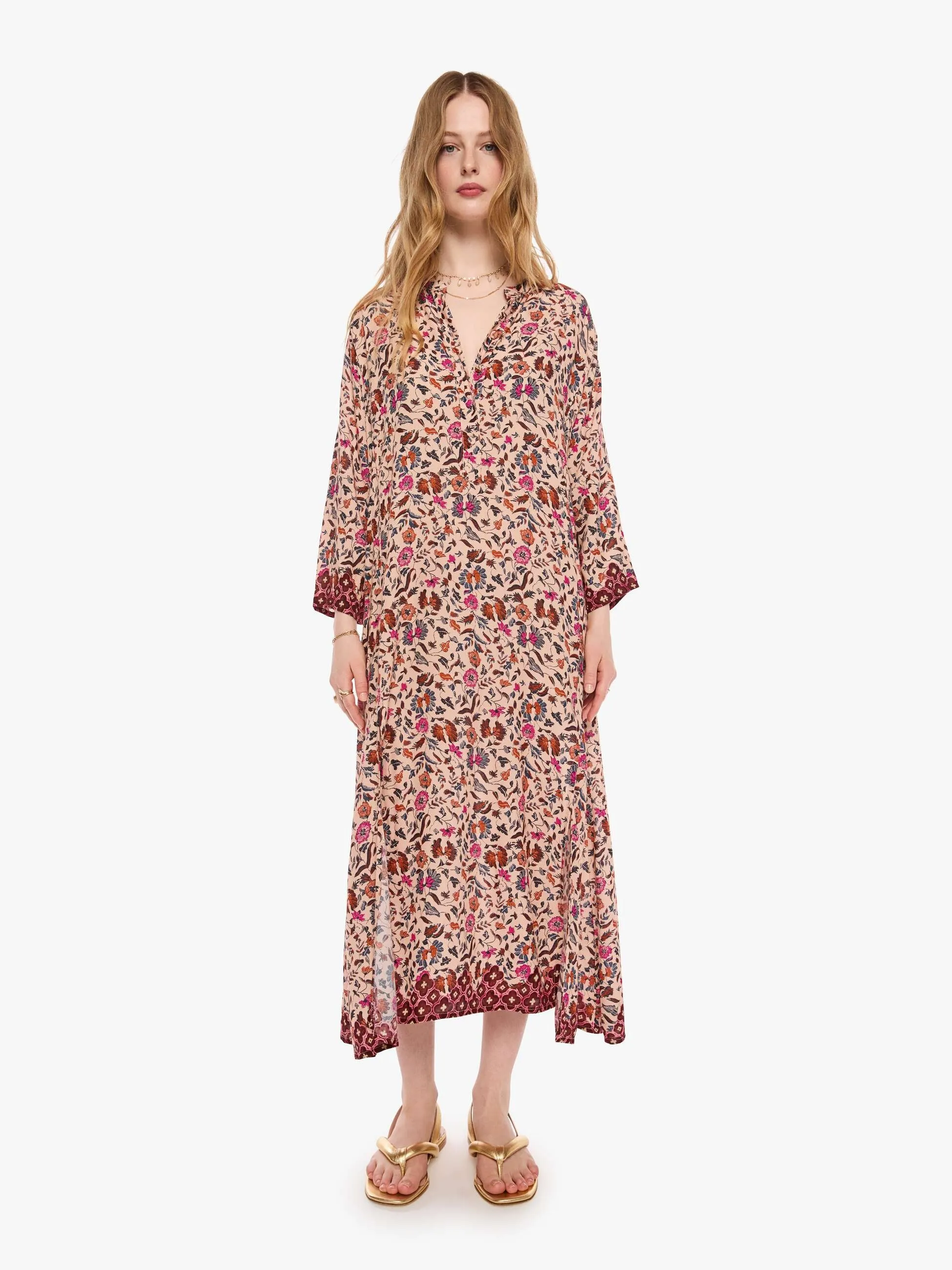 Natalie Martin Isobel Dress - Wildflower Spice sold by MOTHER product image thumbnail 2