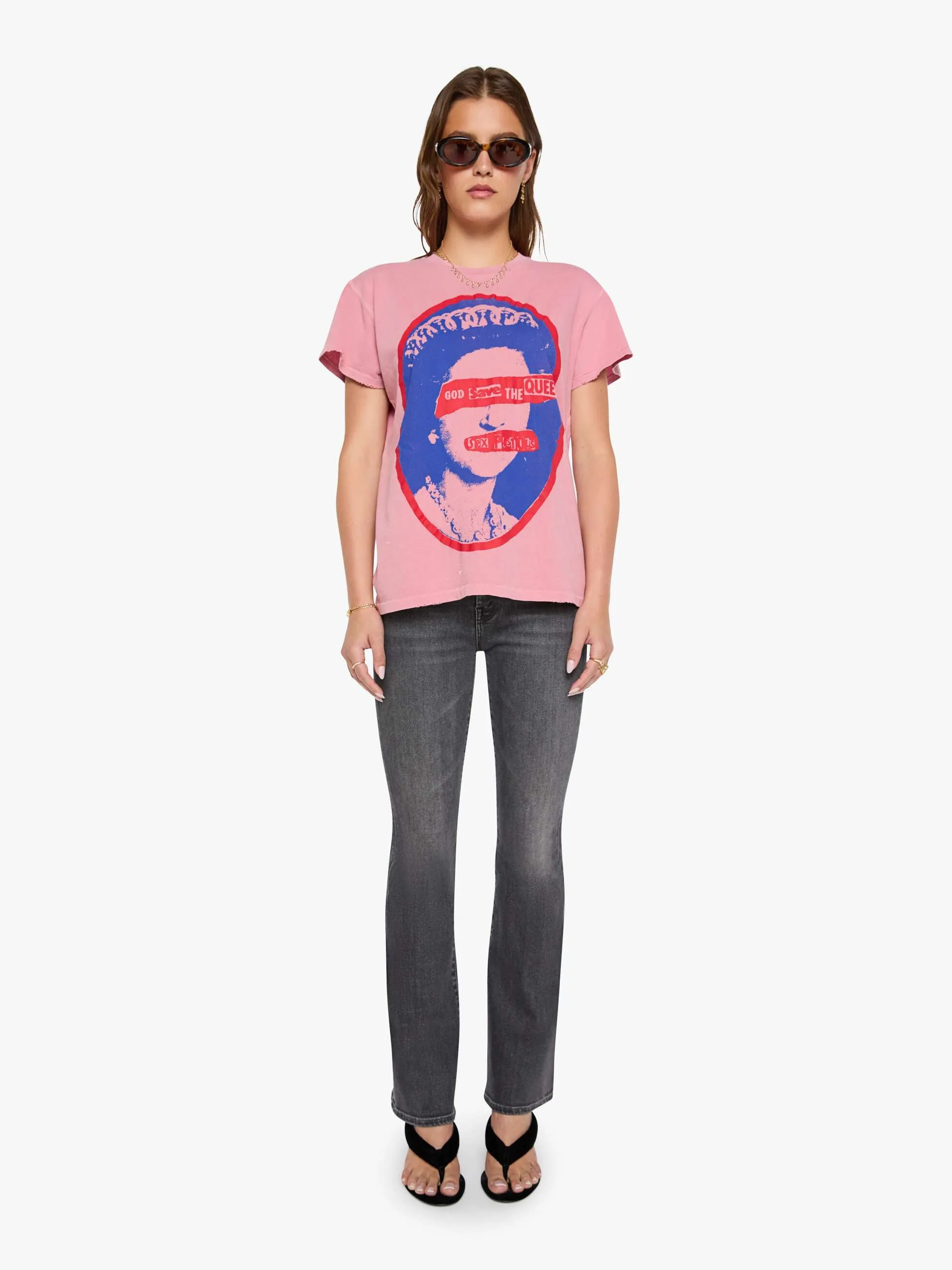 MadeWorn Sex Pistols Tees - Petal sold by MOTHER product image thumbnail 4