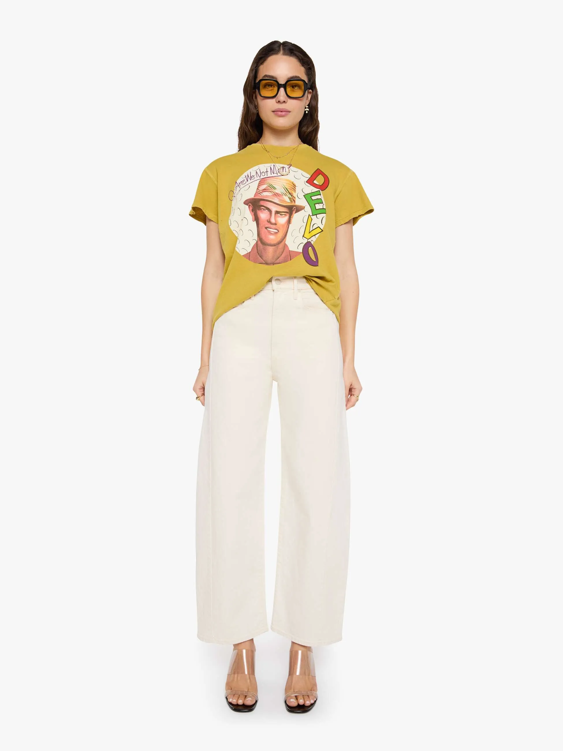 MadeWorn Devo Tee - Sandstone sold by MOTHER product image thumbnail 4